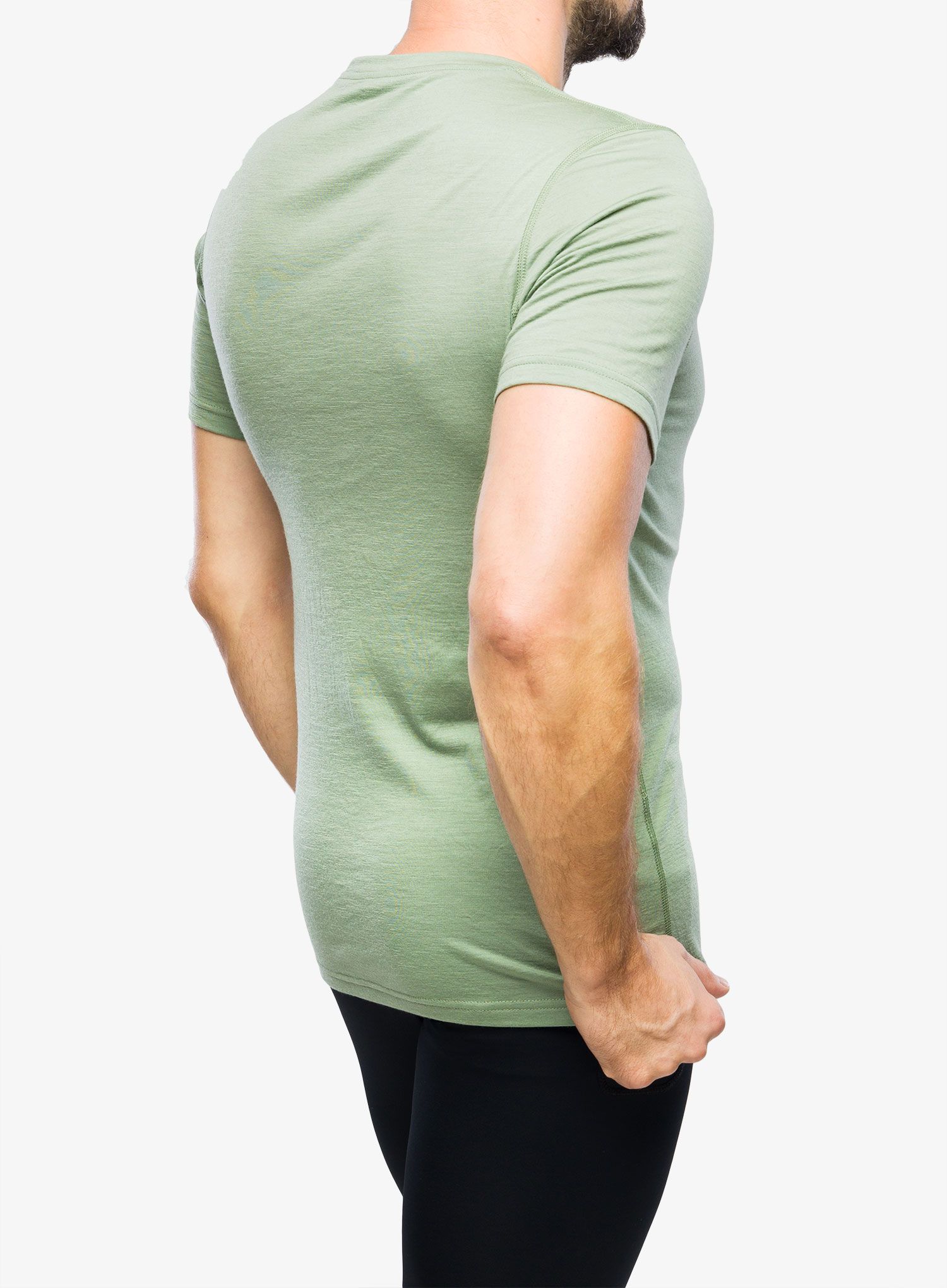 Термофутболка Odlo Merino 200 BL Top Crew Neck SS - matte green