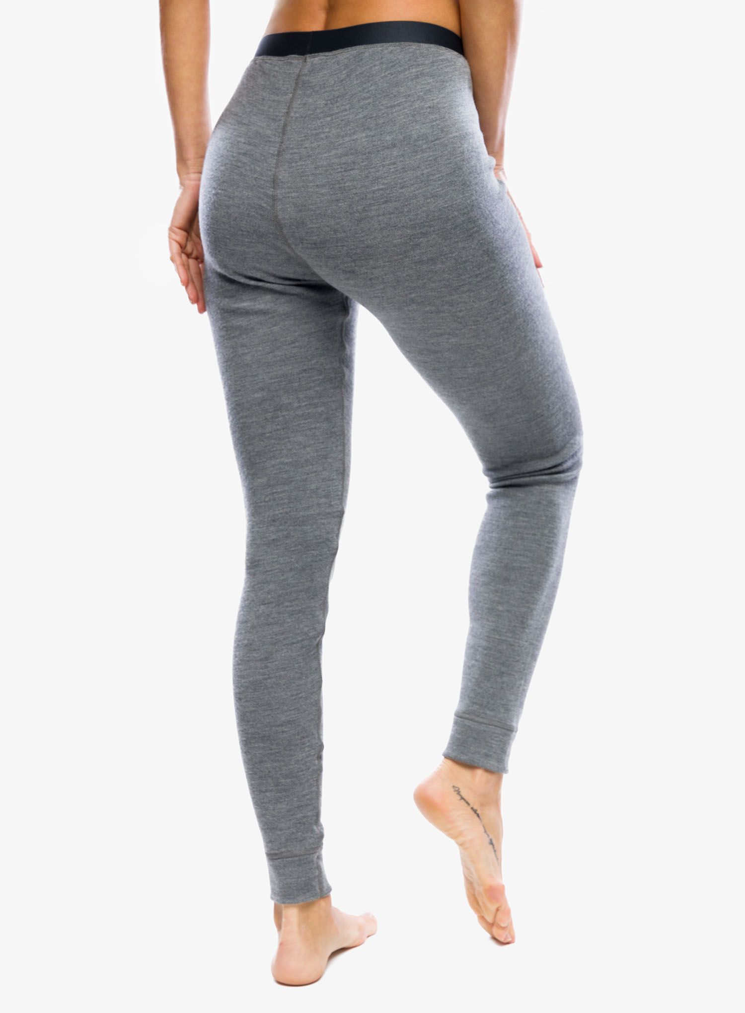 Термолегінси жіночі Odlo Merino 260 BL Bottom Long - steel grey melange
