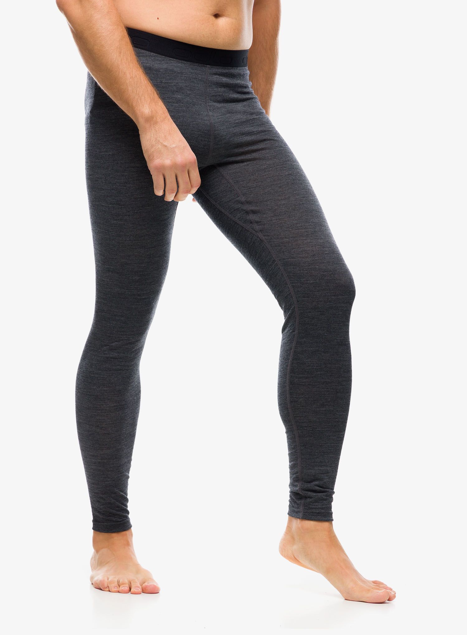 Термолегінси Odlo Natural Performance PW 150 BL Bottom Long - dark grey melange