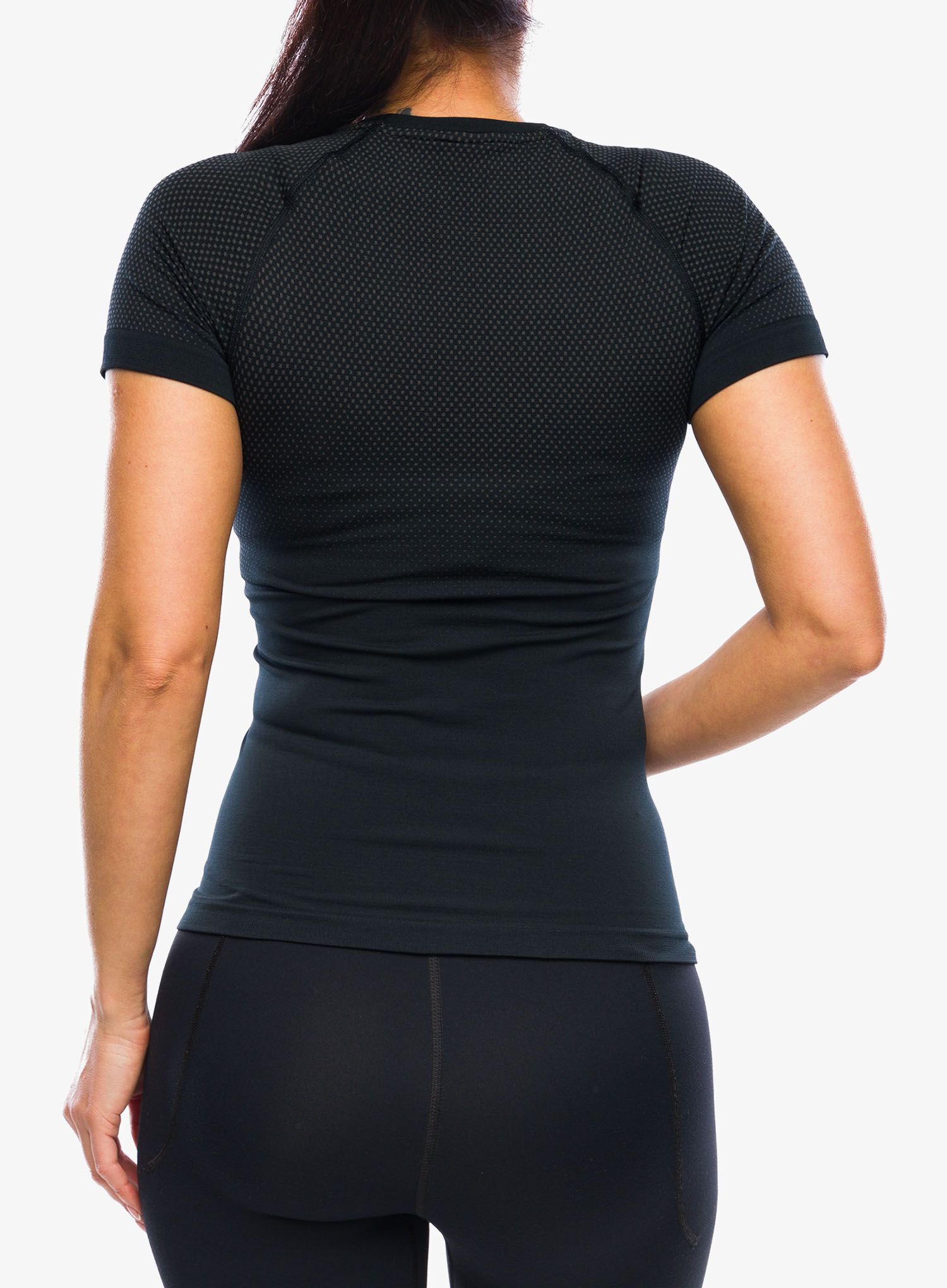 Термофутболка жіноча Odlo Performance Light Eco BL Top Crew Neck SS - black