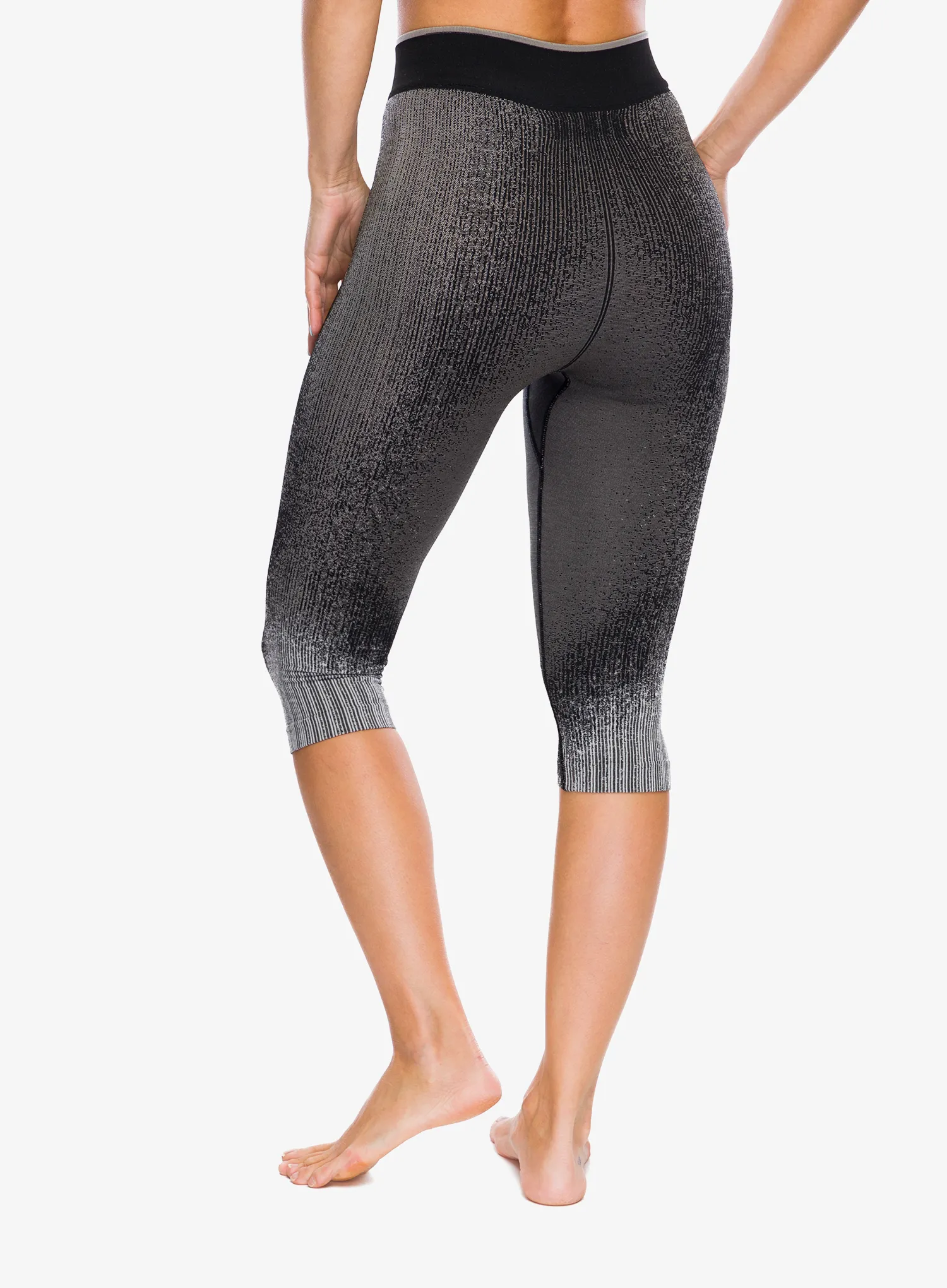 Термолегінси жіночі Odlo Performance Warm Blackcomb BL Bottom 3/4 - black