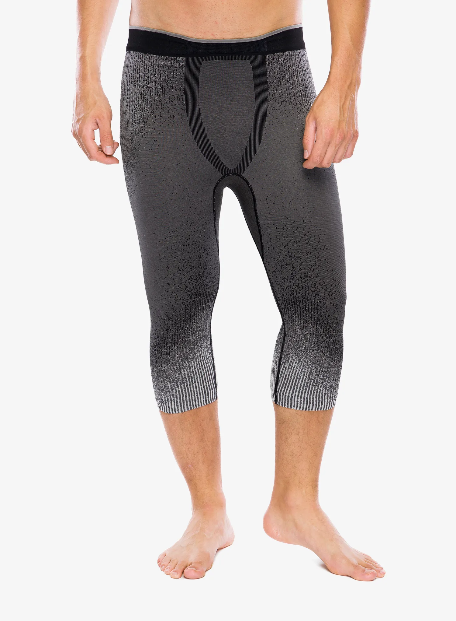 Термолегінси Odlo Performance Warm Blackcomb BL Bottom 3/4 - black
