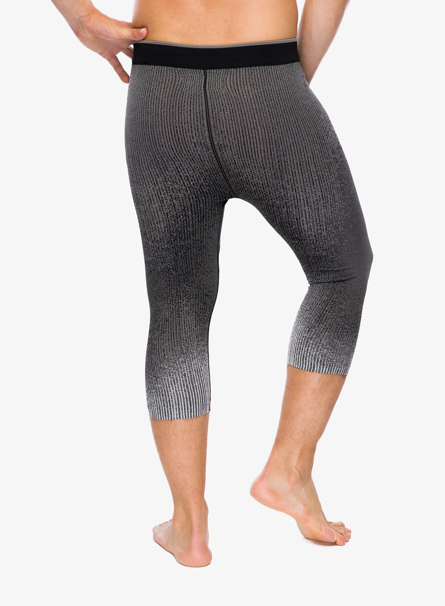 Термолегінси Odlo Performance Warm Blackcomb BL Bottom 3/4 - black