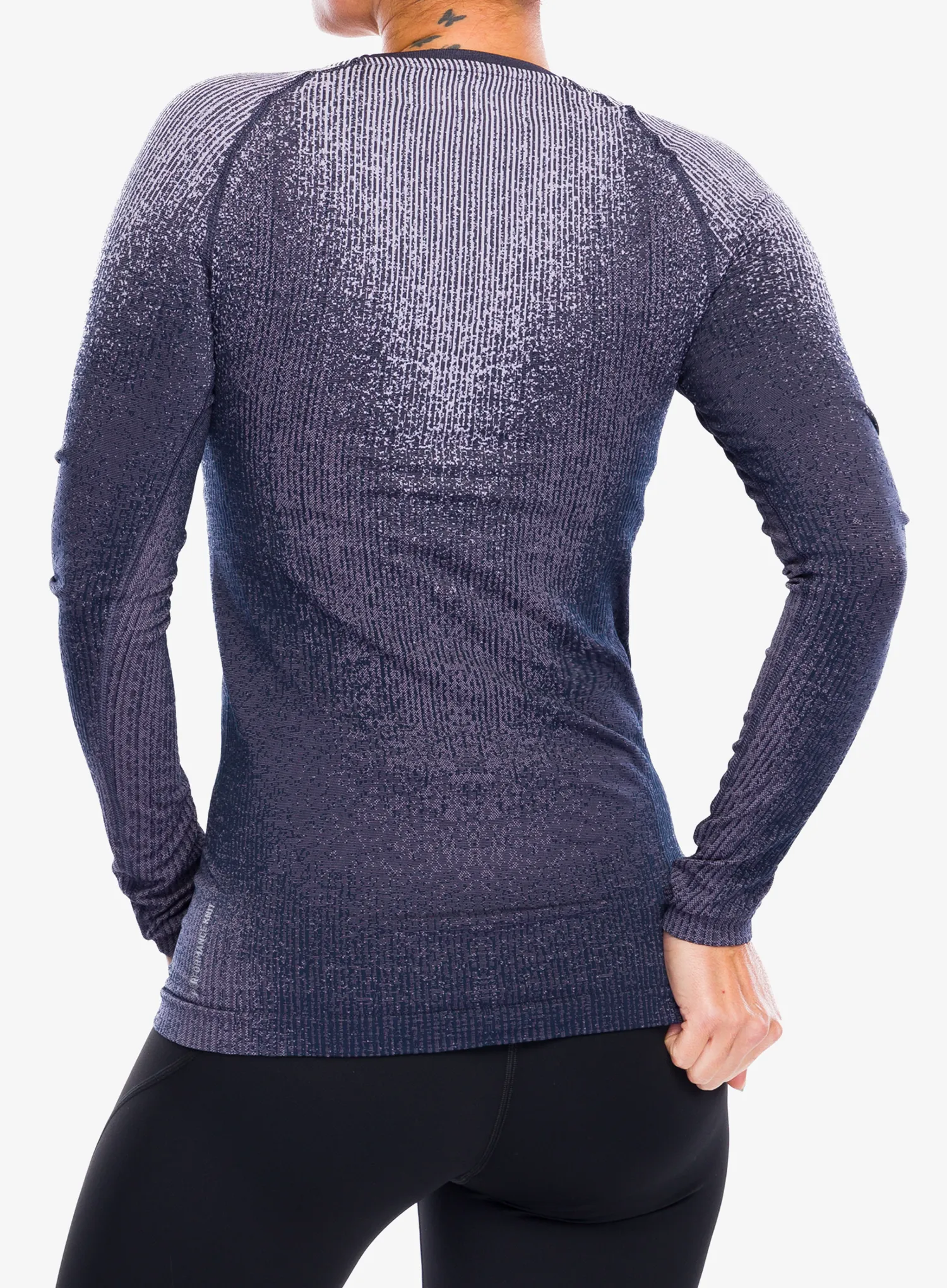 Термокофта жіноча Odlo Performance Warm Blackcomb BL Top Crew Neck LS - gray ridge