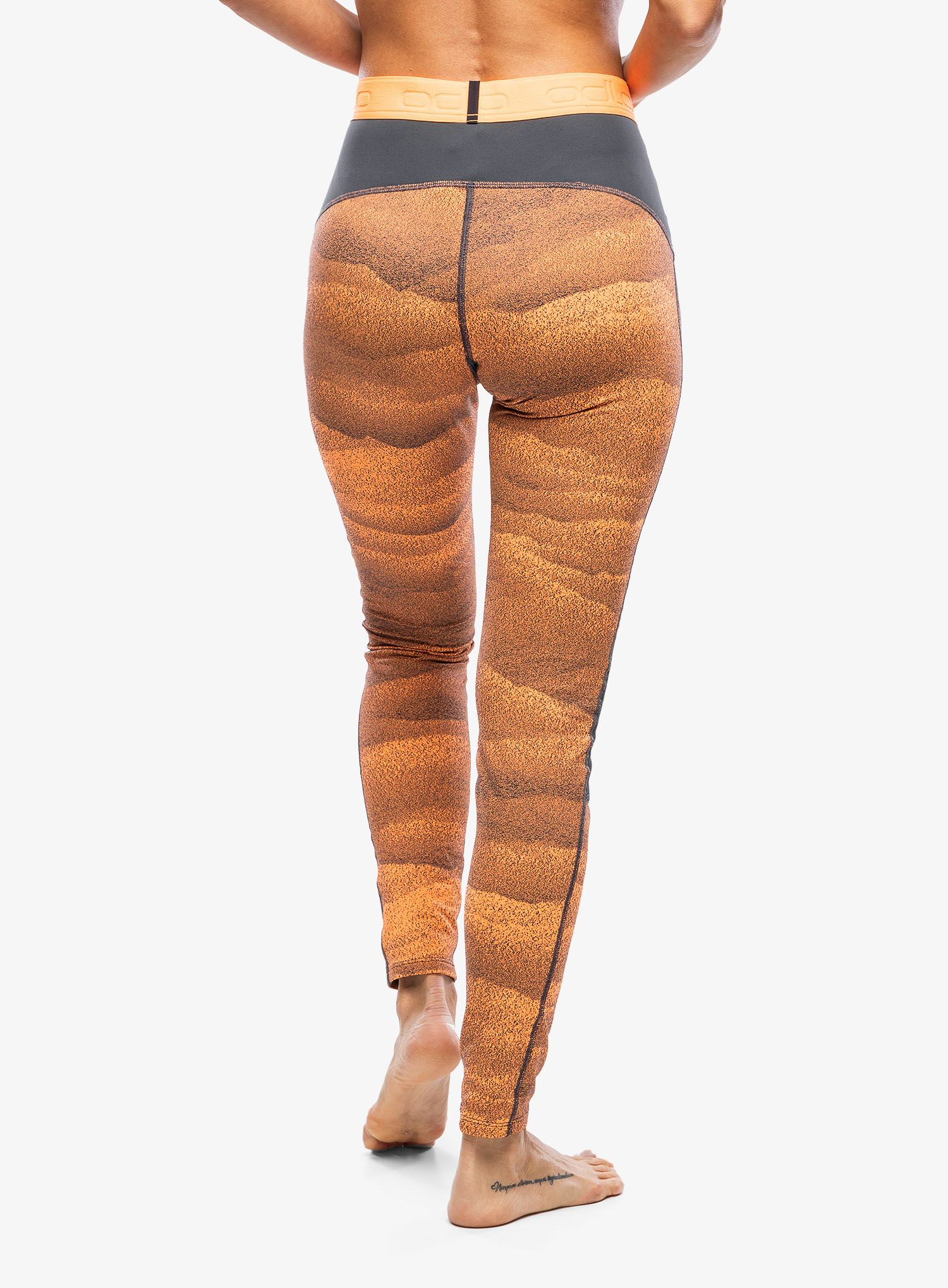 Термолегінси жіночі Odlo Whistler Eco BL Bottom Long - live wire/india ink