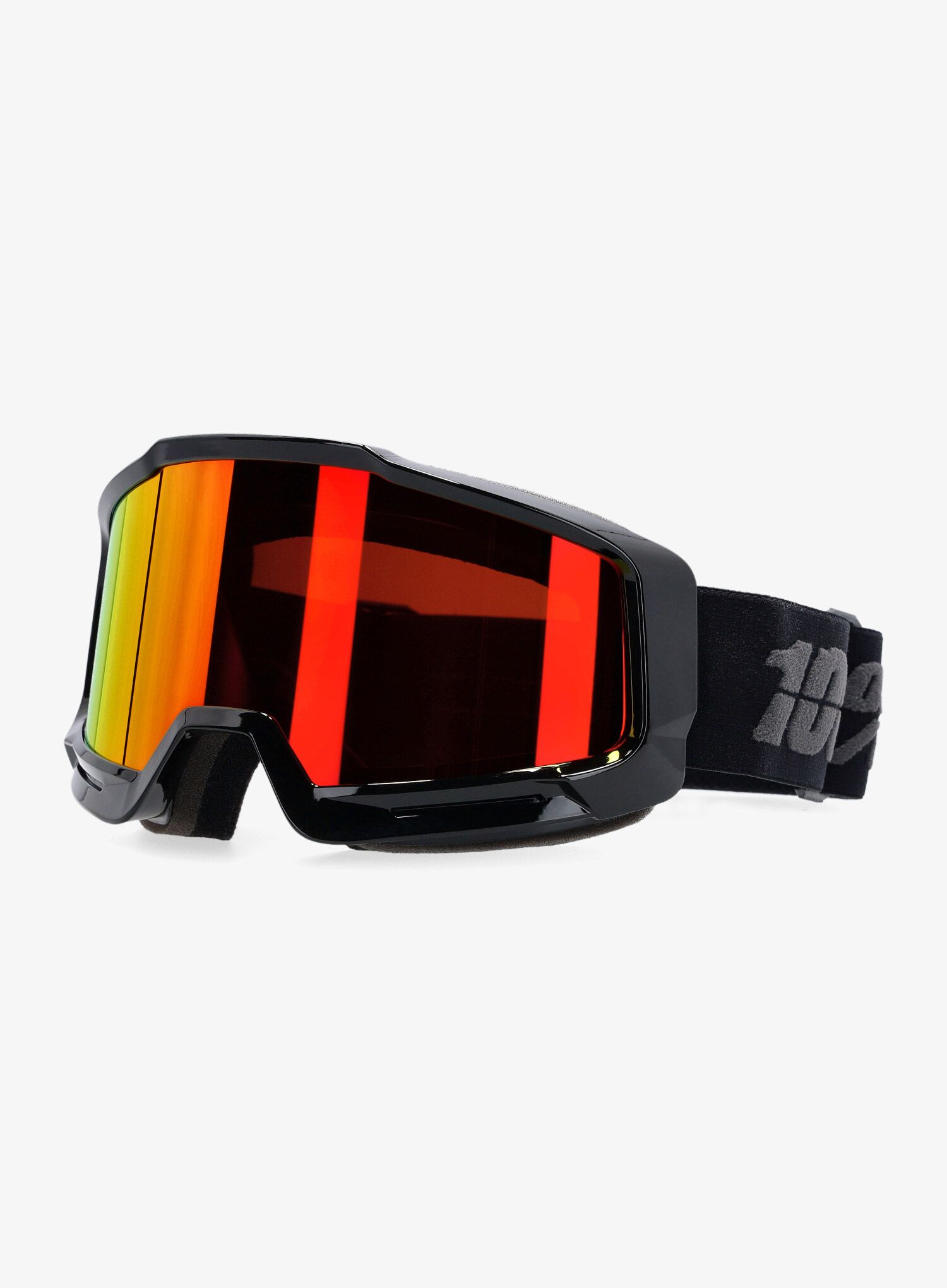 Окуляри лижні 100% Okan Hiper - black/mirror red
