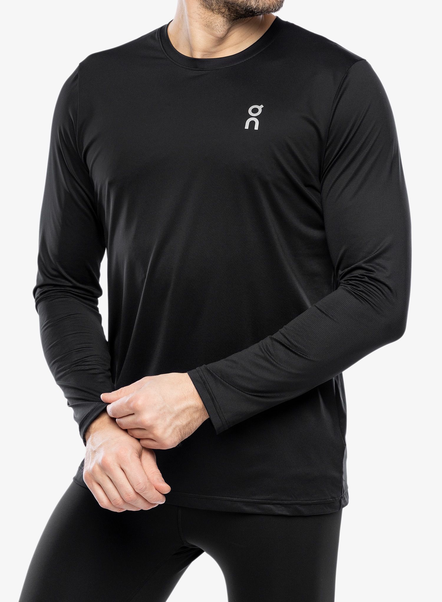 Кофта для бігу On Core Long-T - black
