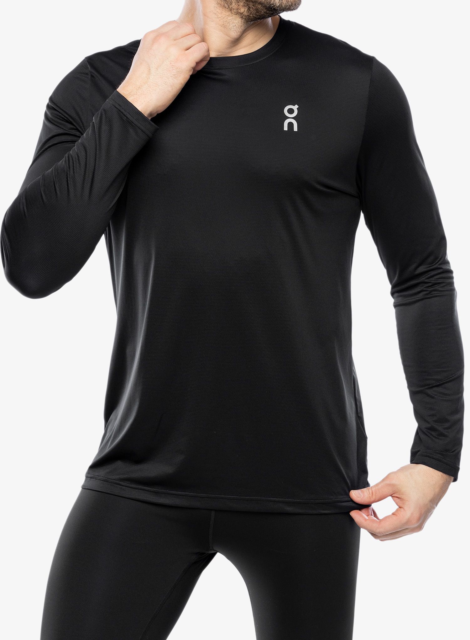 Кофта для бігу On Core Long-T - black
