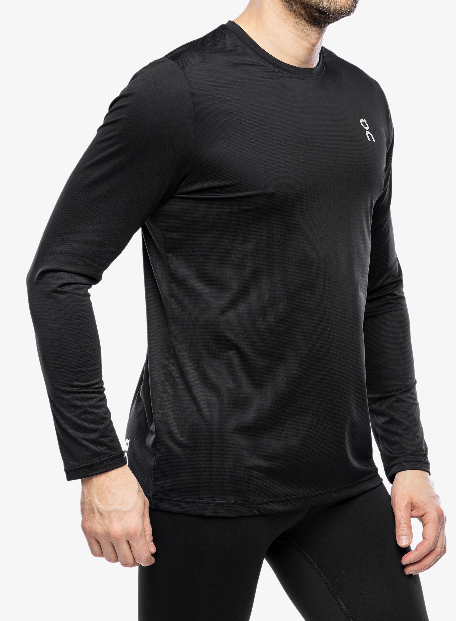 Кофта для бігу On Core Long-T - black