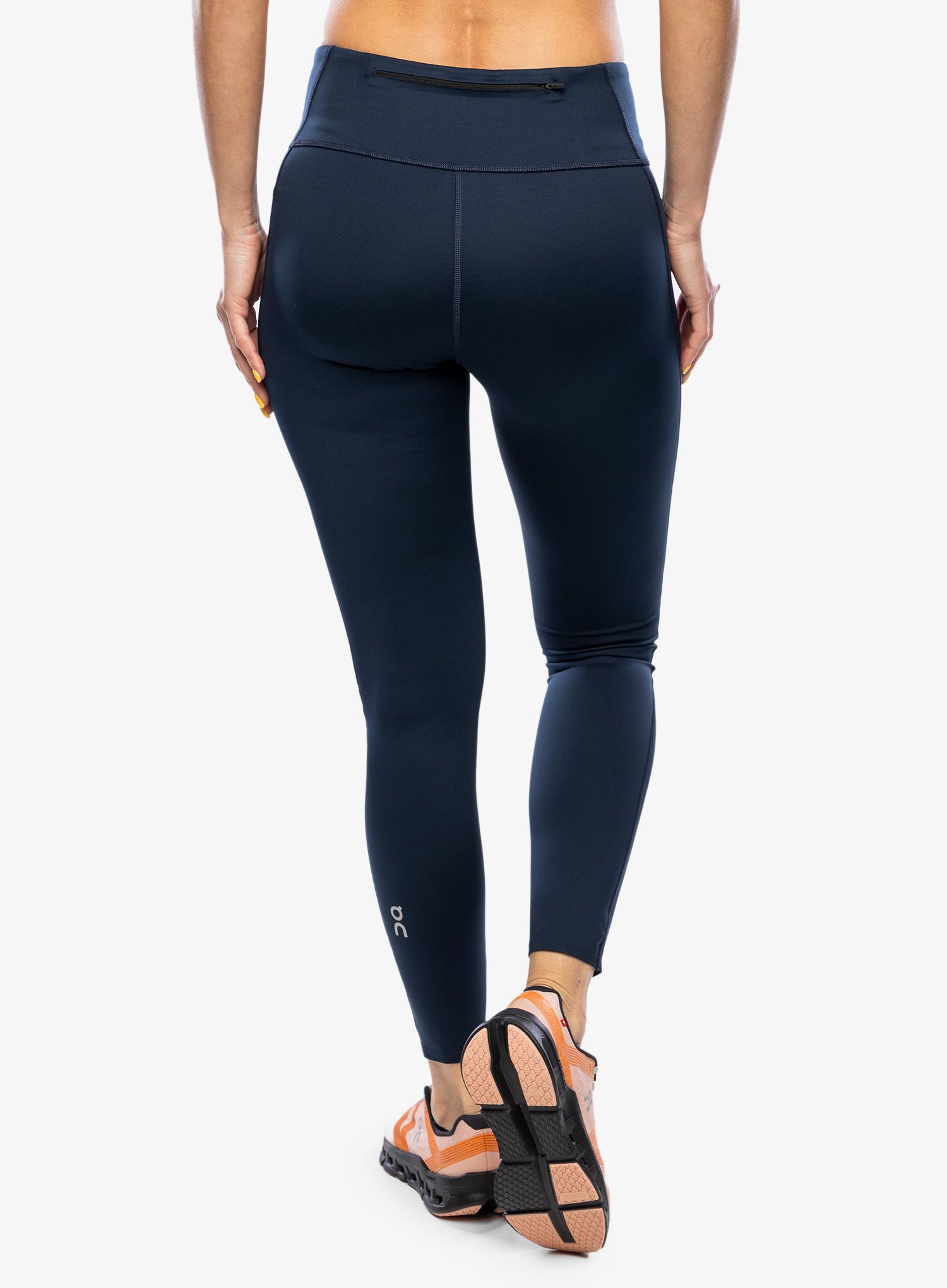 Штани для бігу жіночі On Core Tights - navy