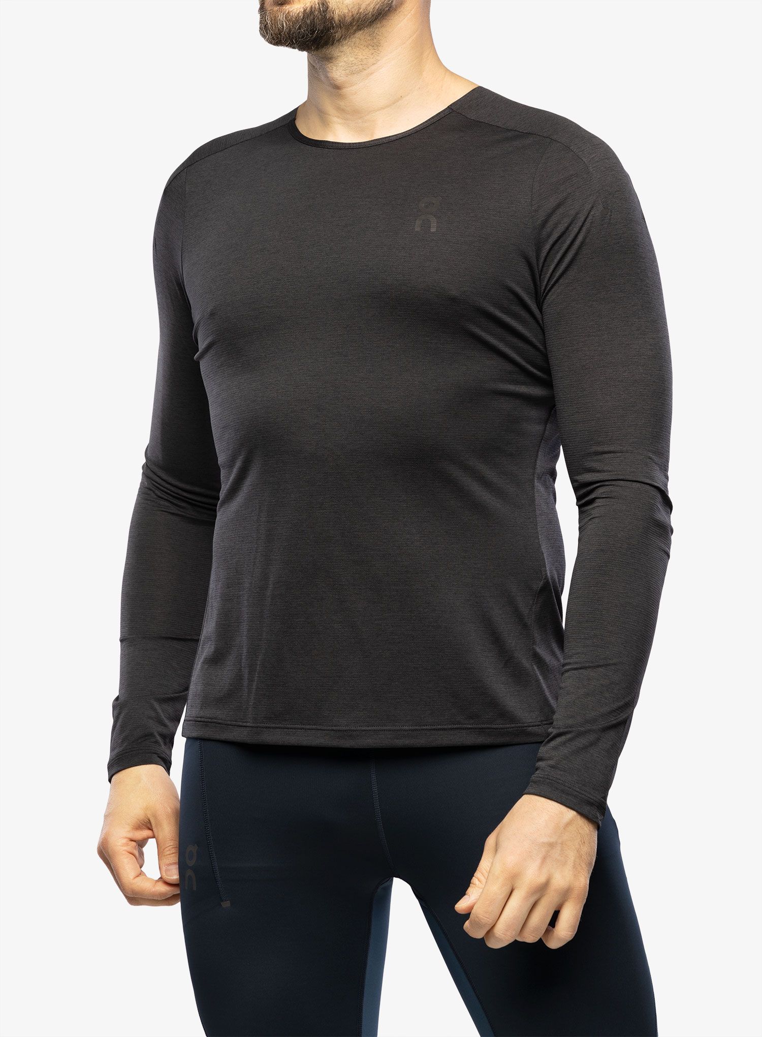 Кофта для бігу On Performance Long-T - black