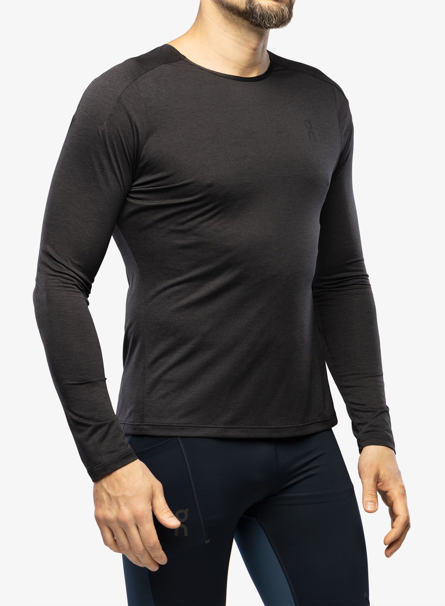 Кофта для бігу On Performance Long-T - black