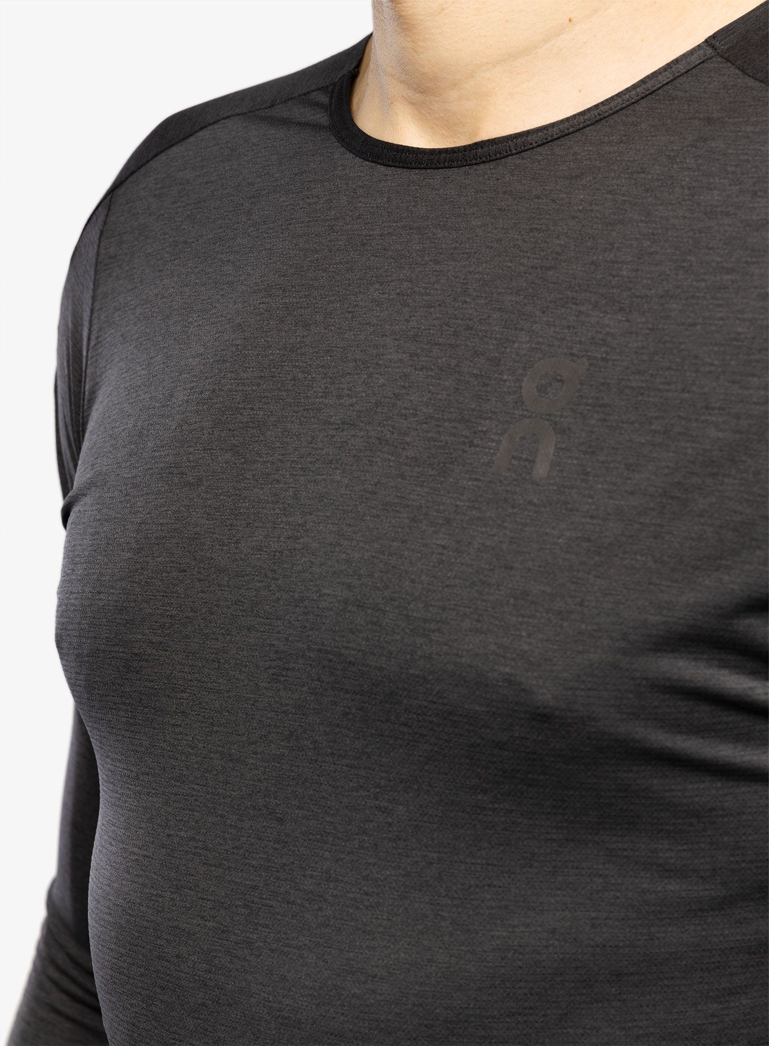 Кофта для бігу On Performance Long-T - black