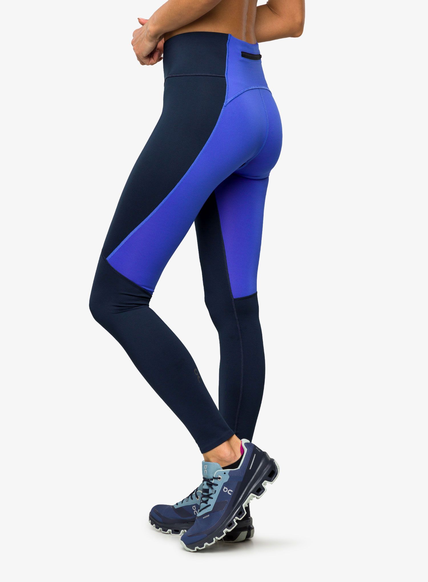 Штани для бігу жіночі On Performance Tights - navy/cobalt