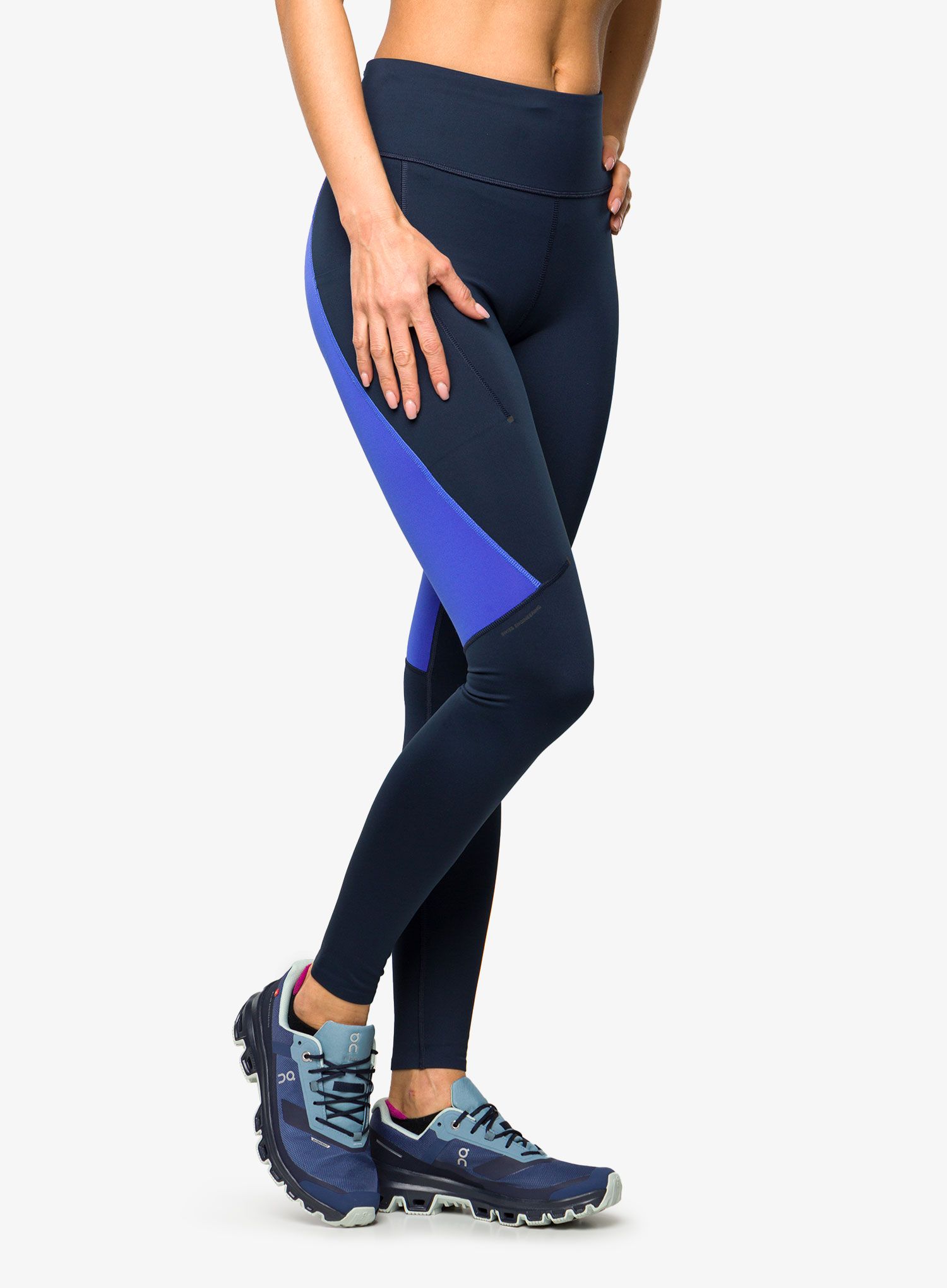 Штани для бігу жіночі On Performance Tights - navy/cobalt