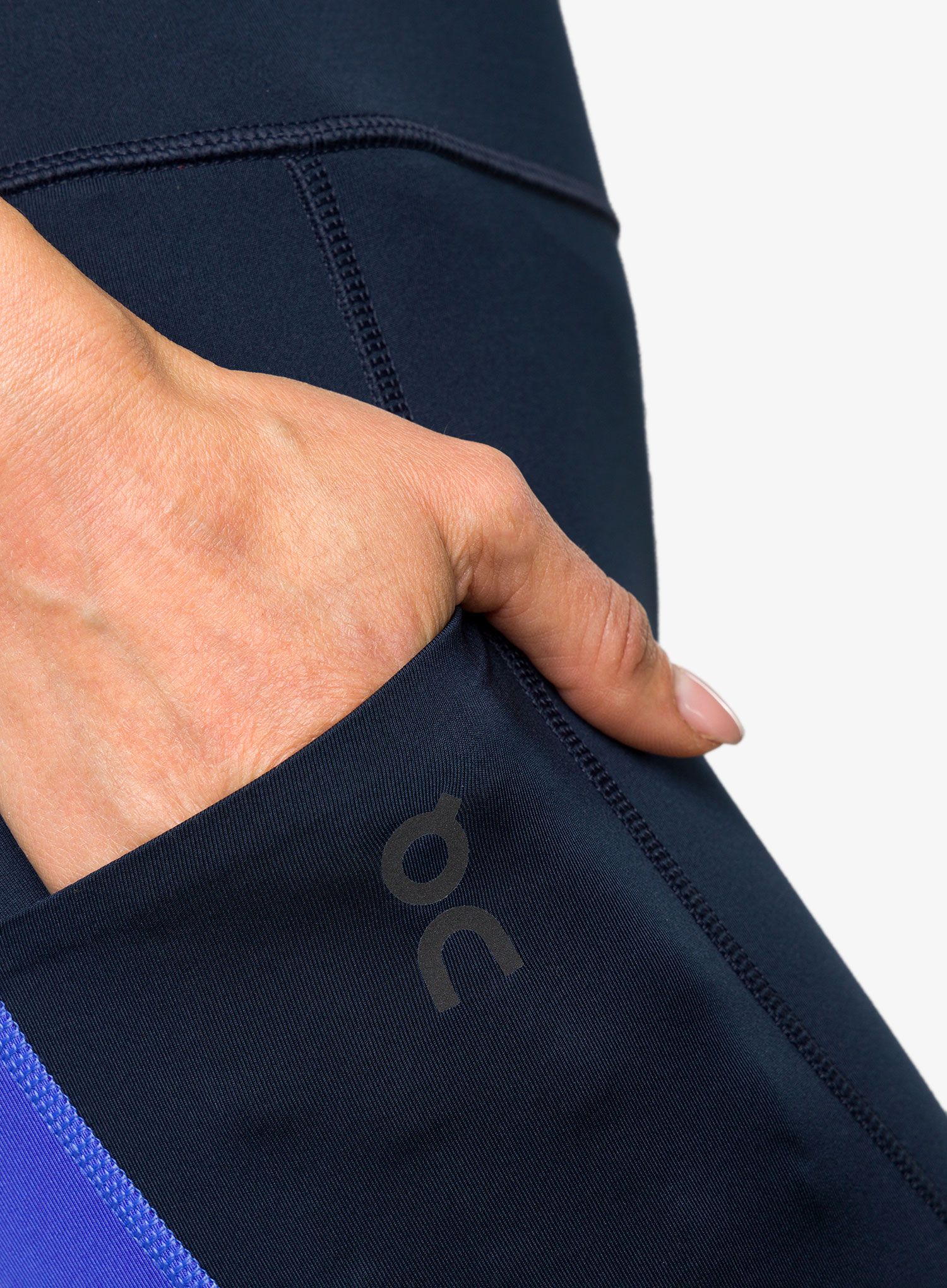 Штани для бігу жіночі On Performance Tights - navy/cobalt