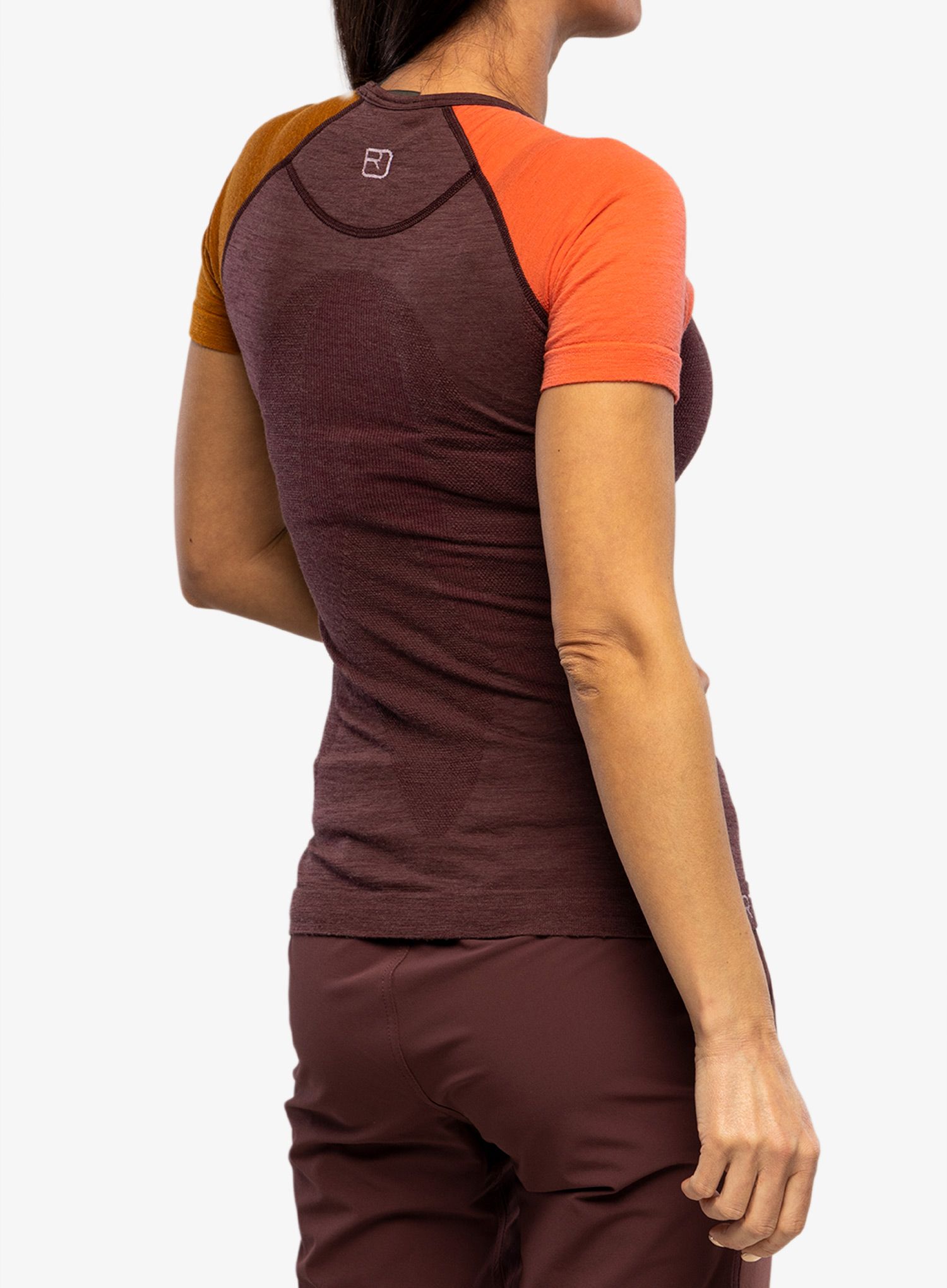 Термофутболка жіноча Ortovox 120 Comp Light Short Sleeve - winetasting