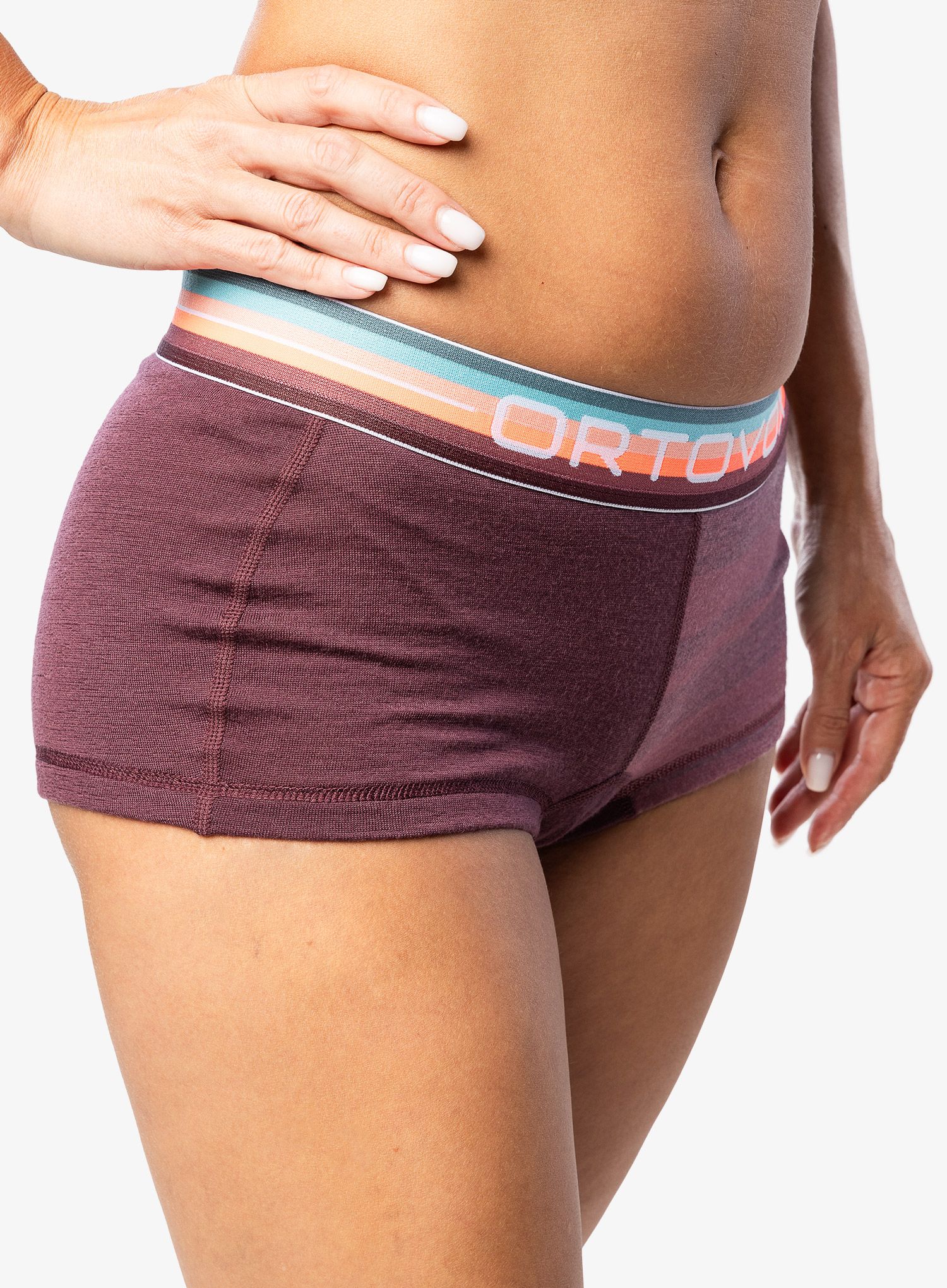 Боксери жіночі Ortovox 185 Rock N Wool Hot Pants - mountain rose