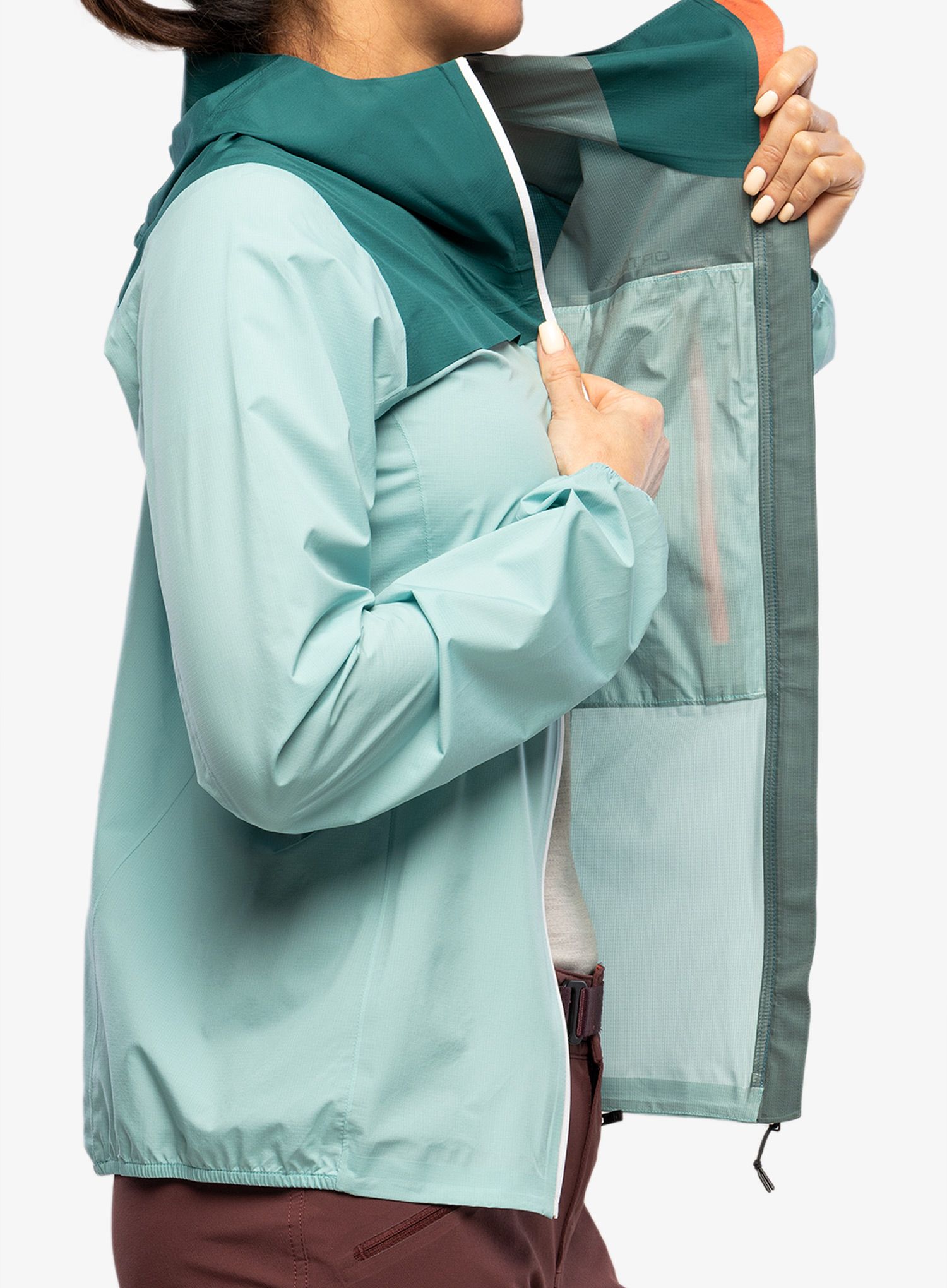 Куртка з мембраною жіноча Ortovox 2.5L Civetta Jacket - ice waterfall