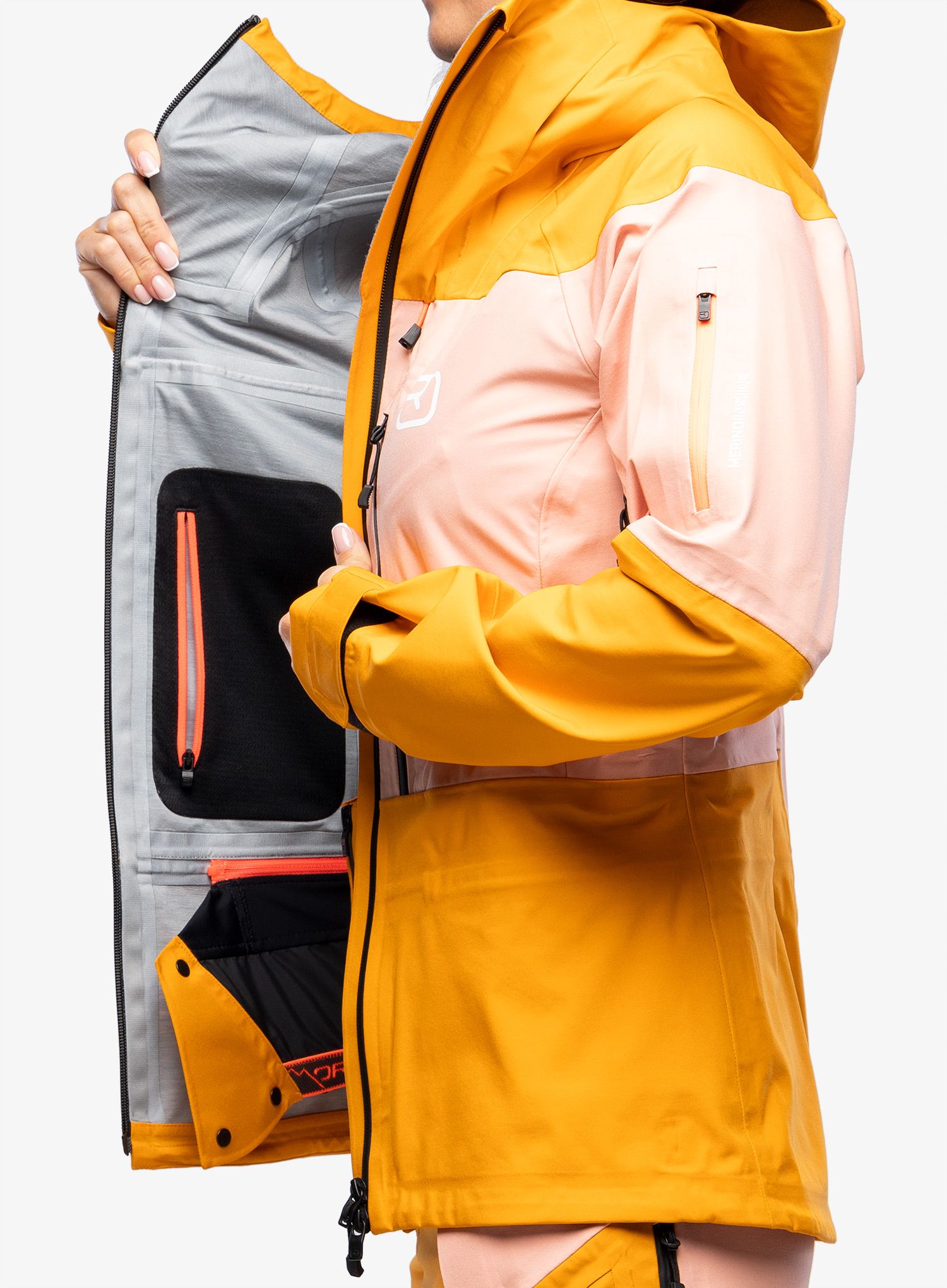 Куртка для гір жіноча Ortovox 3L Guardian Shell Jacket - autumn leaves