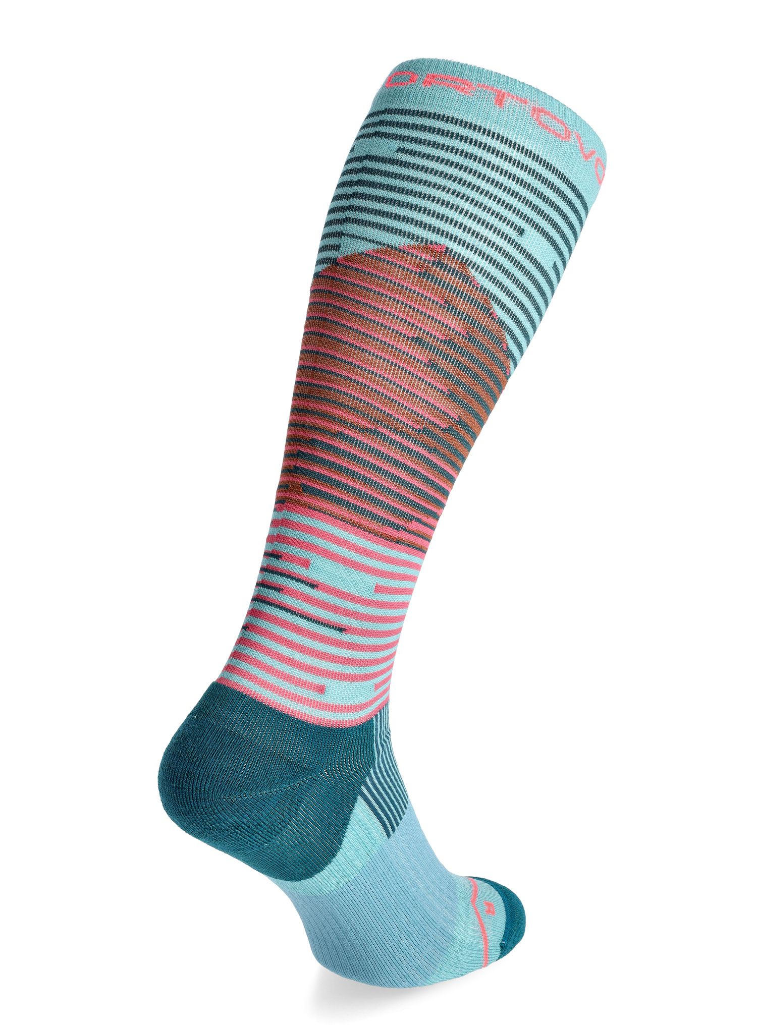 Шкарпетки з мериноса жіночі Ortovox All Mountain Long Socks - ice waterfall