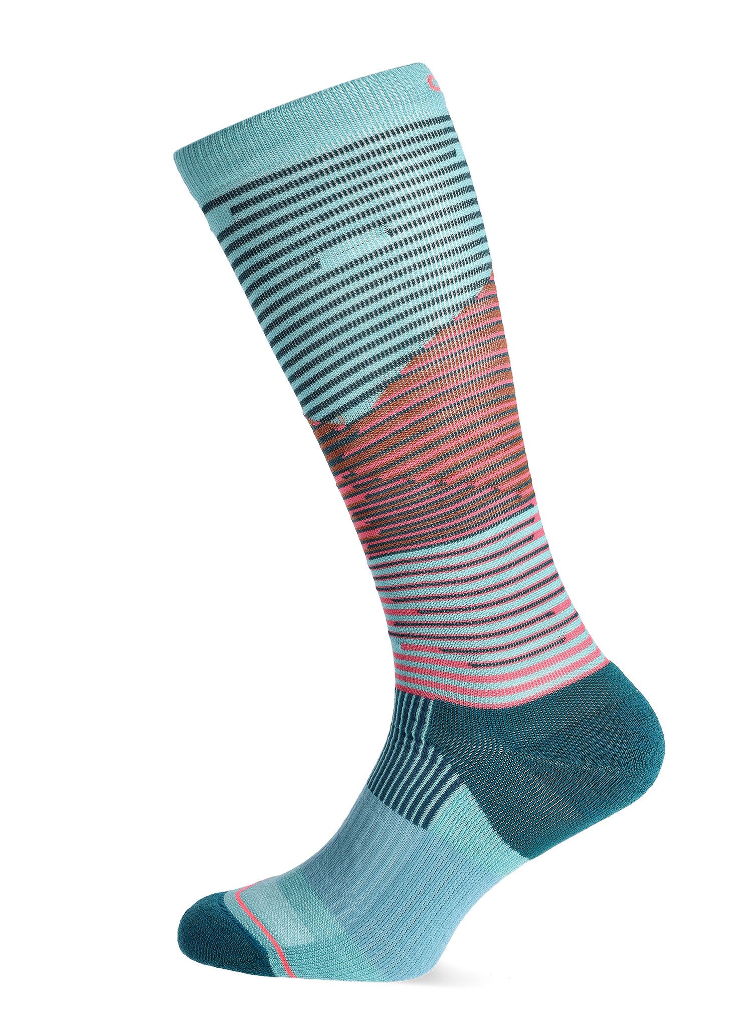 Шкарпетки з мериноса жіночі Ortovox All Mountain Long Socks - ice waterfall