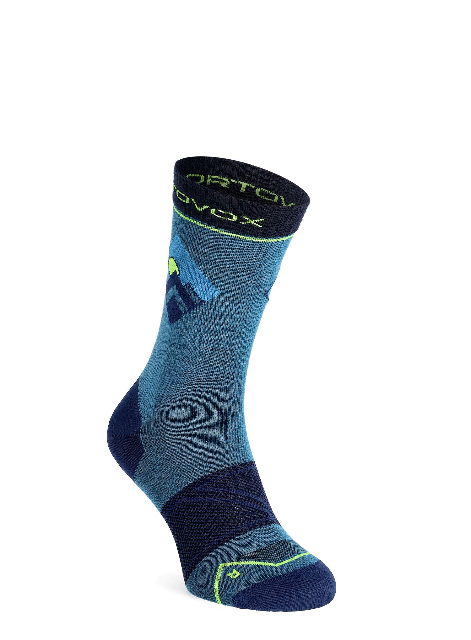 Шкарпетки Ortovox Alpine Light Comp Mid Socks - mountain blue