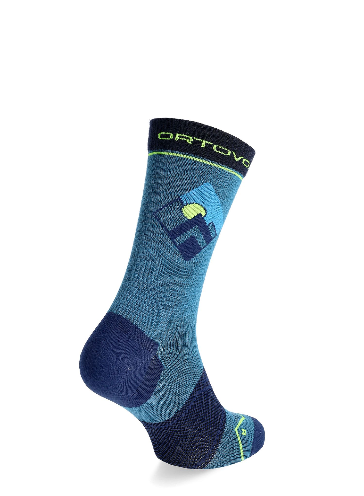 Шкарпетки Ortovox Alpine Light Comp Mid Socks - mountain blue