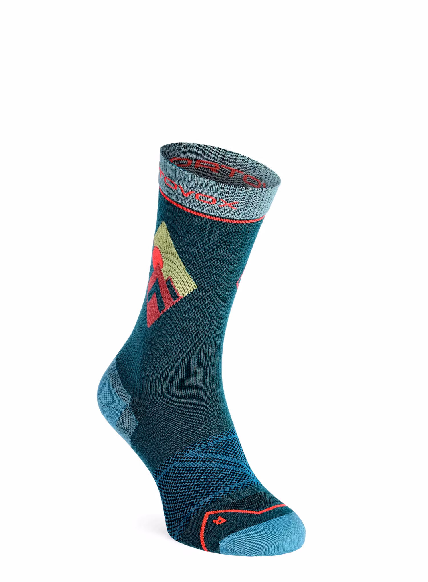 Шкарпетки з мериноса жіночі Ortovox Alpine Light Comp Mid Socks - pacific green