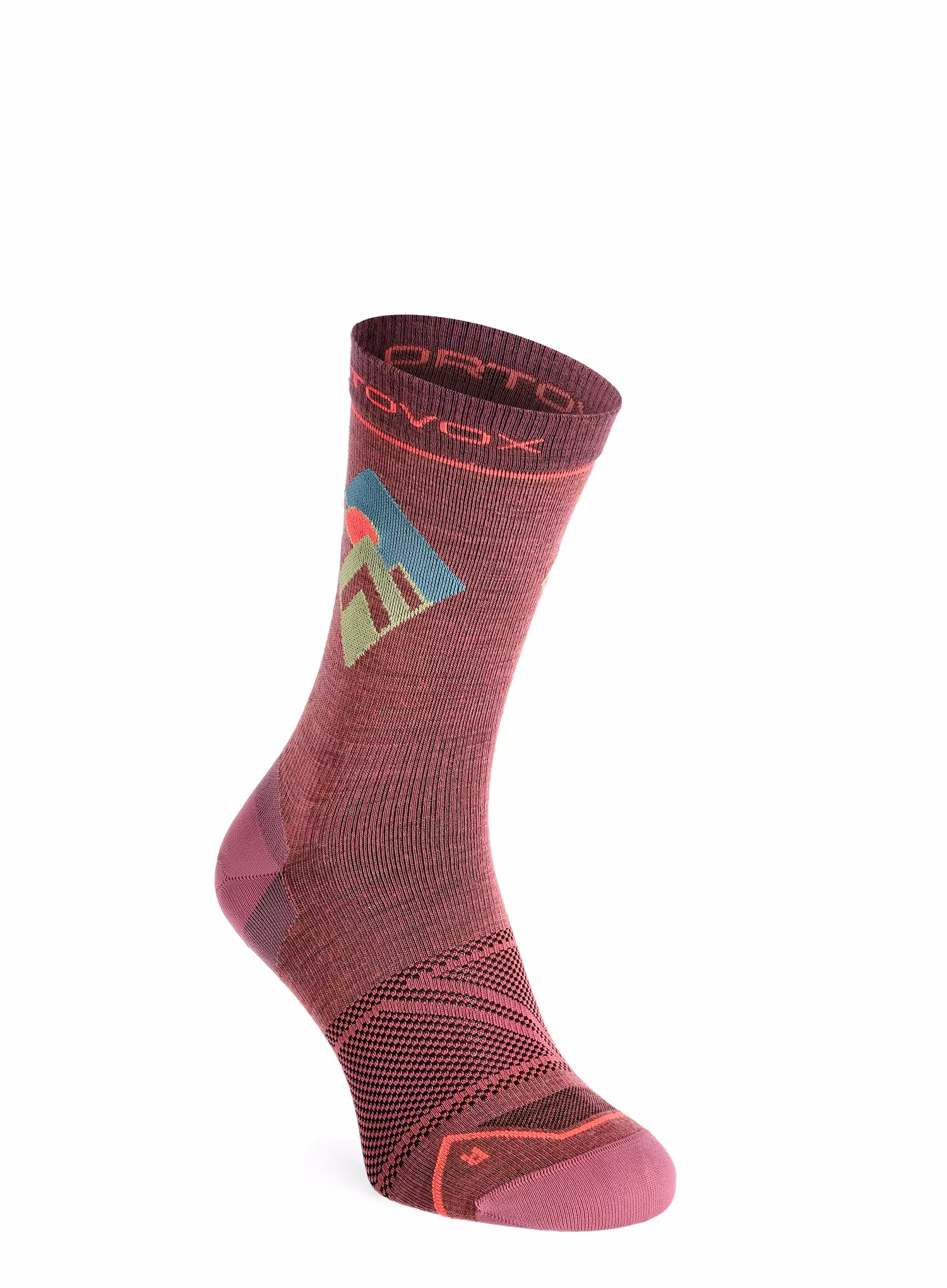Шкарпетки трекінгові жіночі Ortovox Alpine Light Comp Mid Socks - wild rose