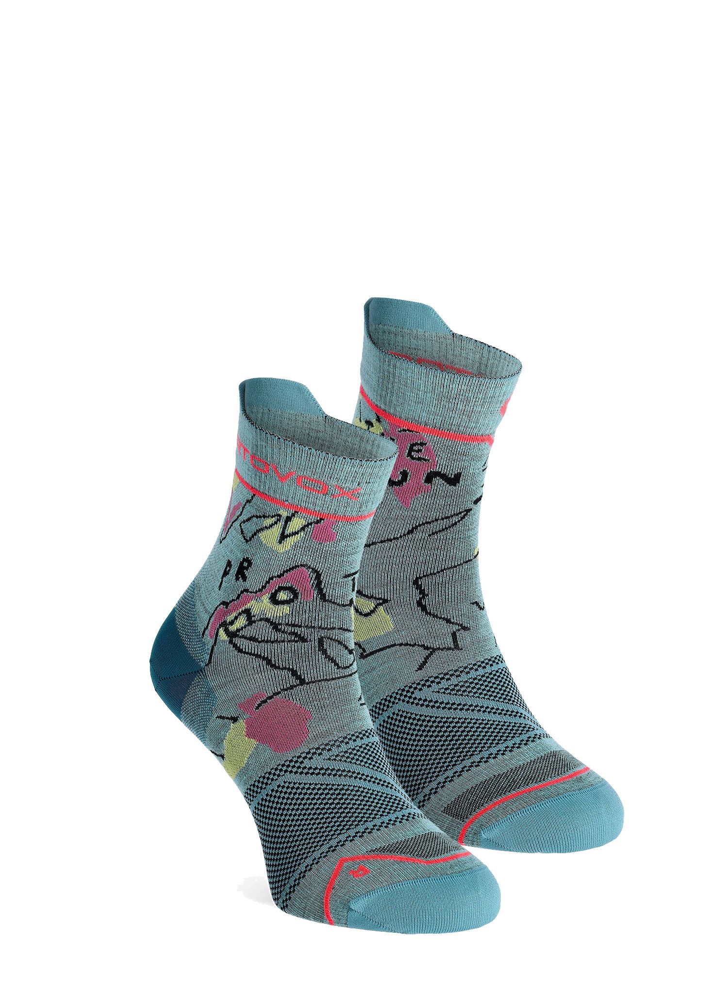 Шкарпетки жіночі Ortovox Alpine Light Quarter Socks - ice waterfall