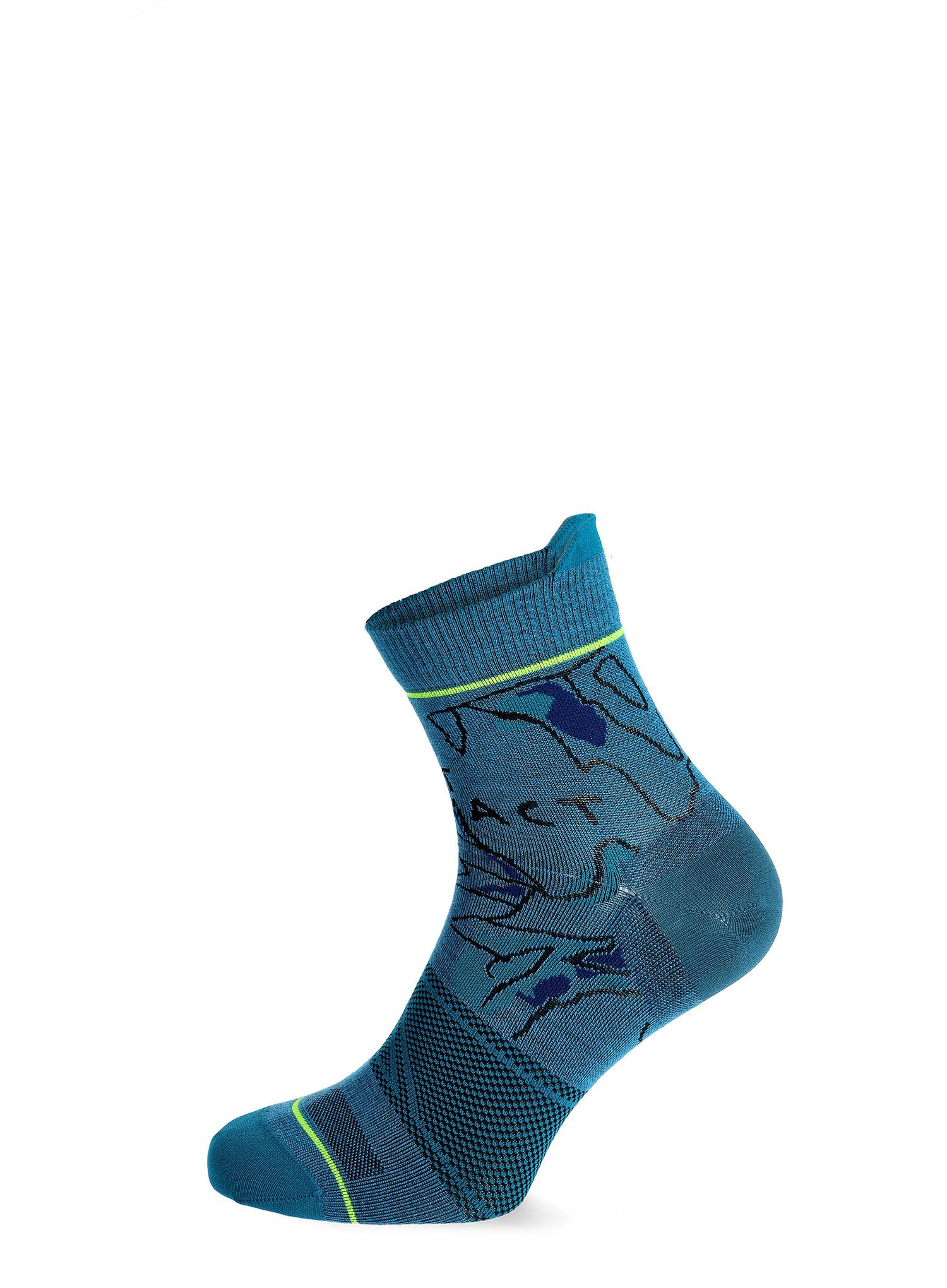 Шкарпетки з мериноса Ortovox Alpine Light Quarter Socks - mountain blue