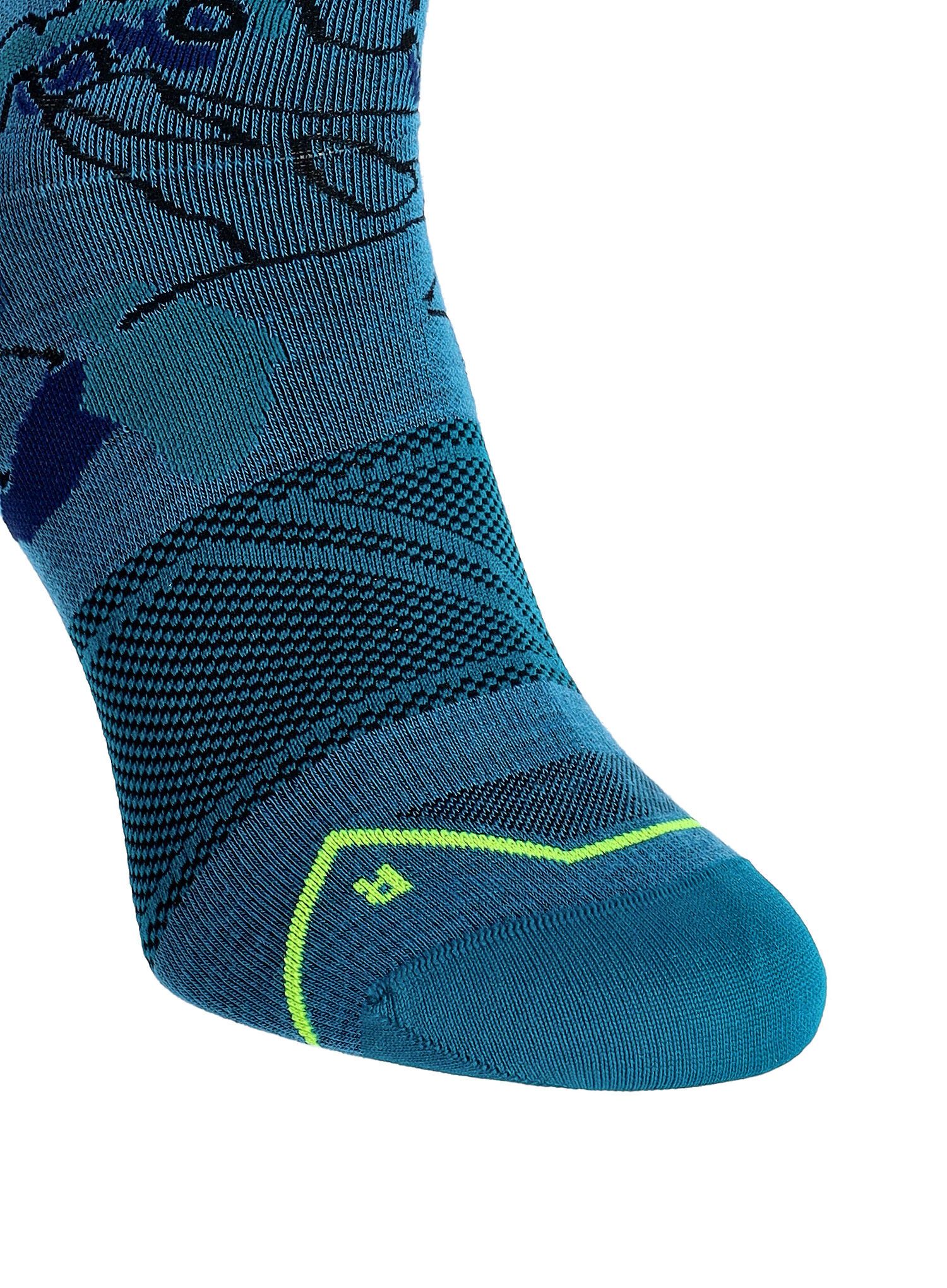 Шкарпетки з мериноса Ortovox Alpine Light Quarter Socks - mountain blue