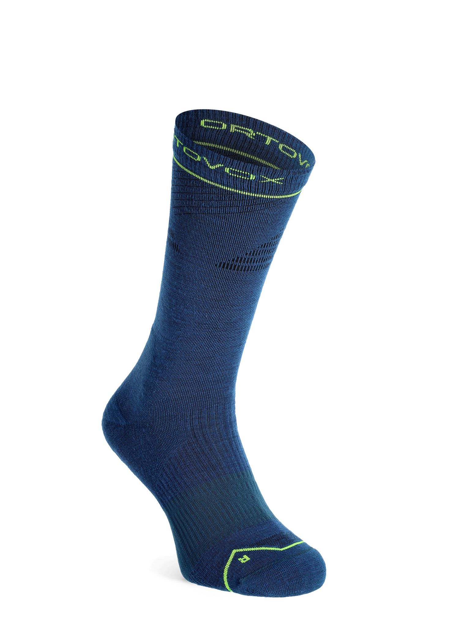 Шкарпетки з мериноса Ortovox Alpine Pro Comp Mid Socks - petrol blue
