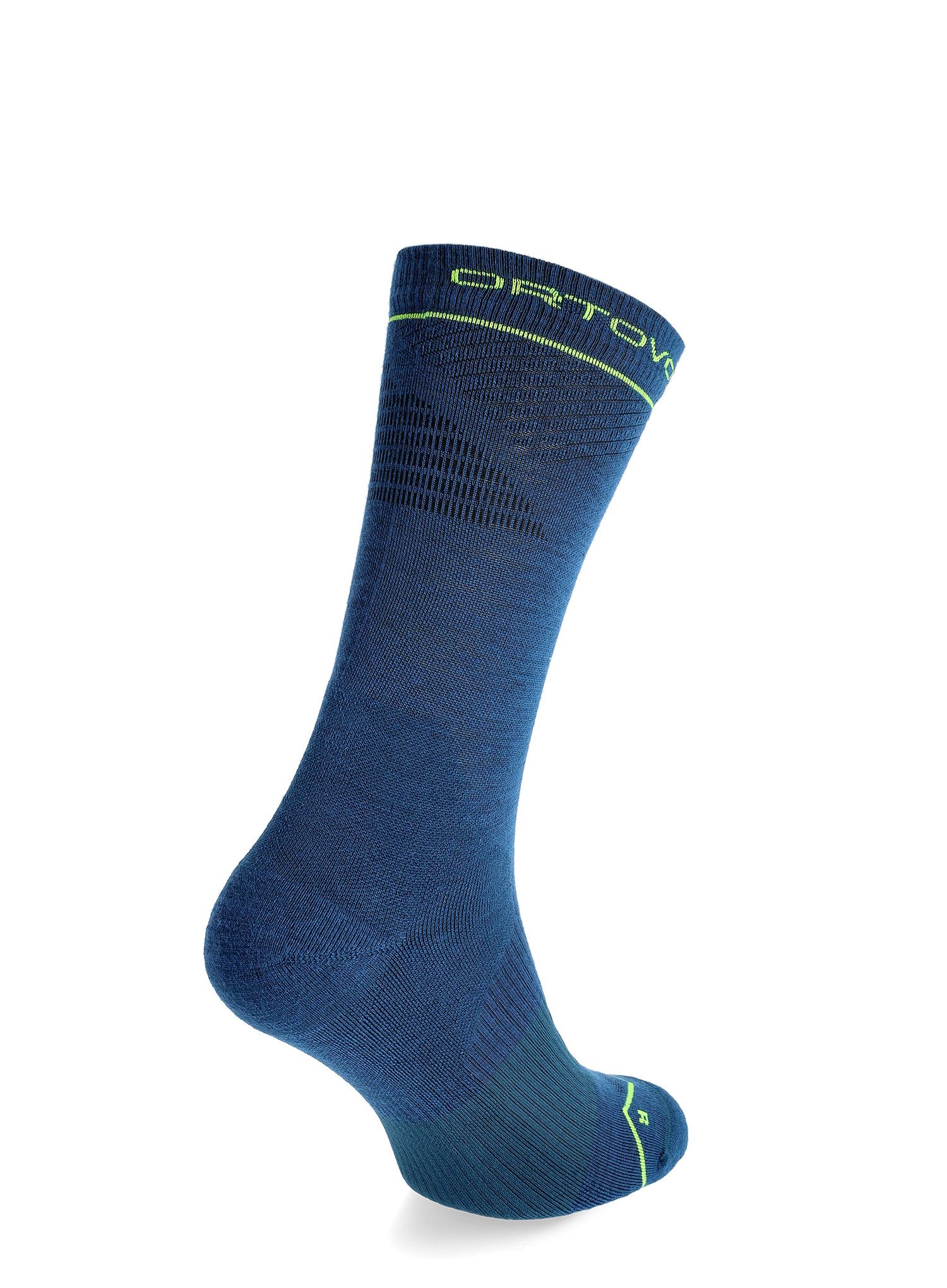 Шкарпетки з мериноса Ortovox Alpine Pro Comp Mid Socks - petrol blue