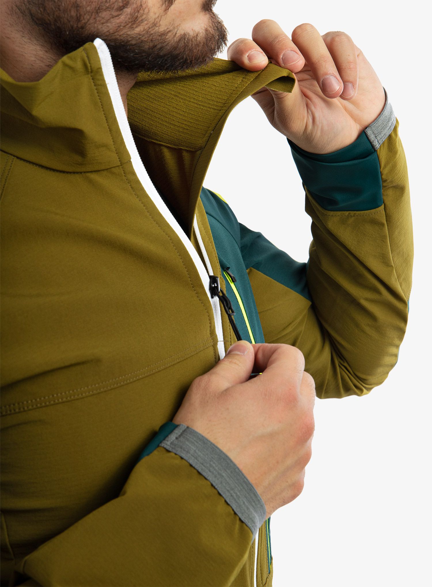 Куртка скітурингова Ortovox Berrino Jacket - green moss