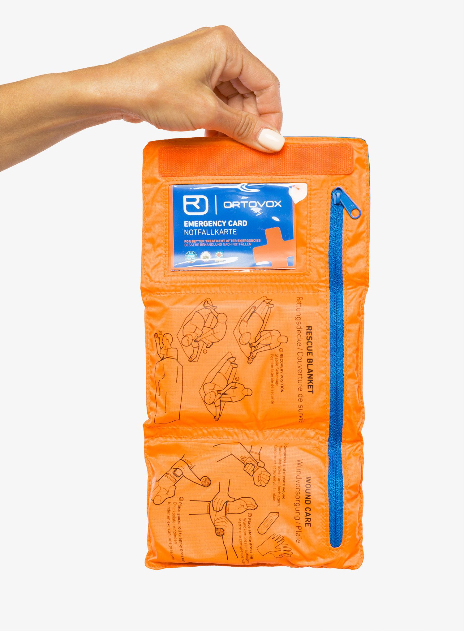 Аптечка Ortovox First Aid Roll Doc Mini - shocking orange