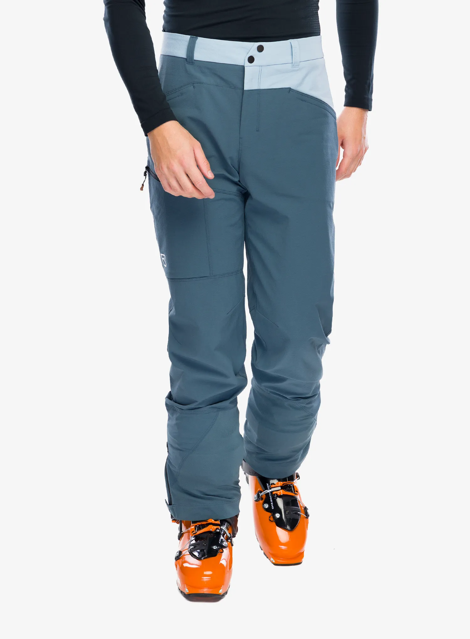 Штани softshell Ortovox Mondeval Pants - dark arctic grey