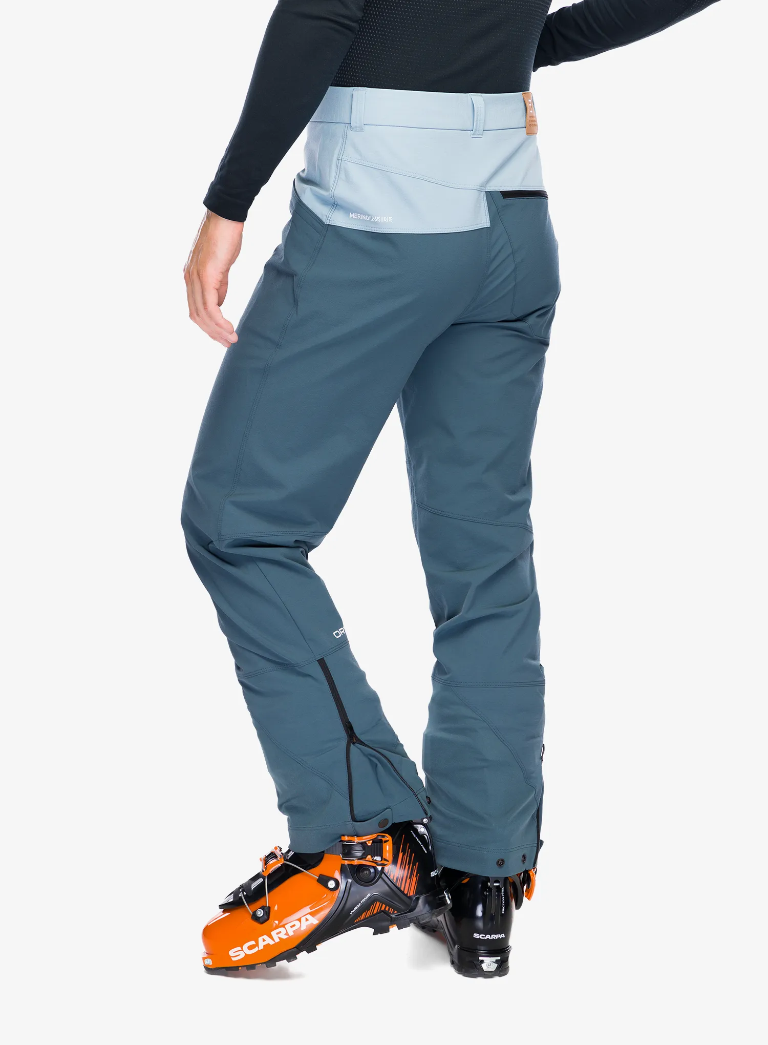 Штани softshell Ortovox Mondeval Pants - dark arctic grey