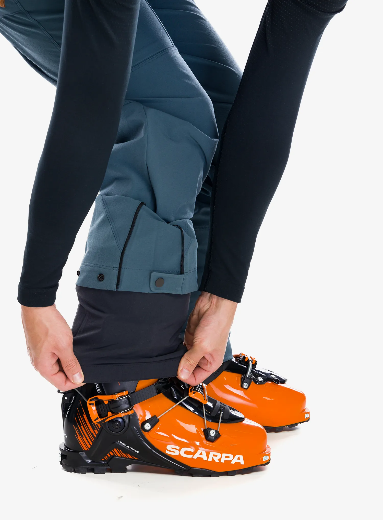 Штани softshell Ortovox Mondeval Pants - dark arctic grey