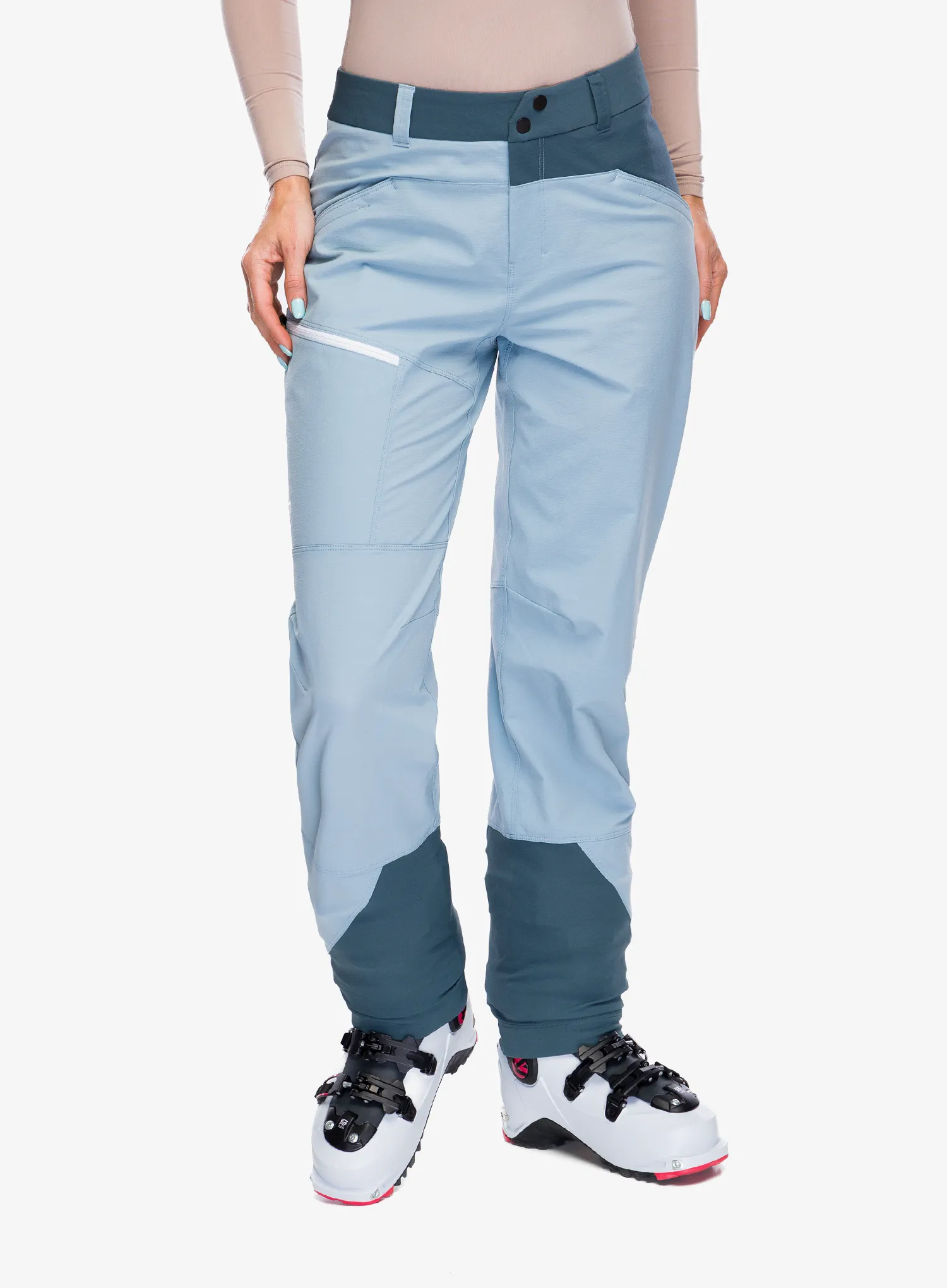 Штани softshell жіночі Ortovox Mondeval Pants - glacier grey
