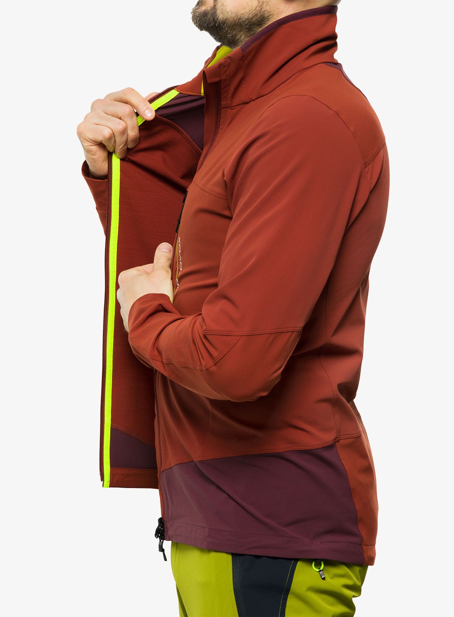 Куртка softshell Ortovox Pala Light Jacket - clay orange