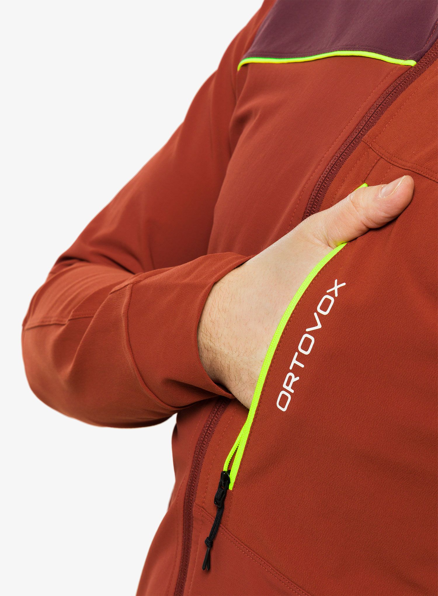 Куртка softshell Ortovox Pala Light Jacket - clay orange