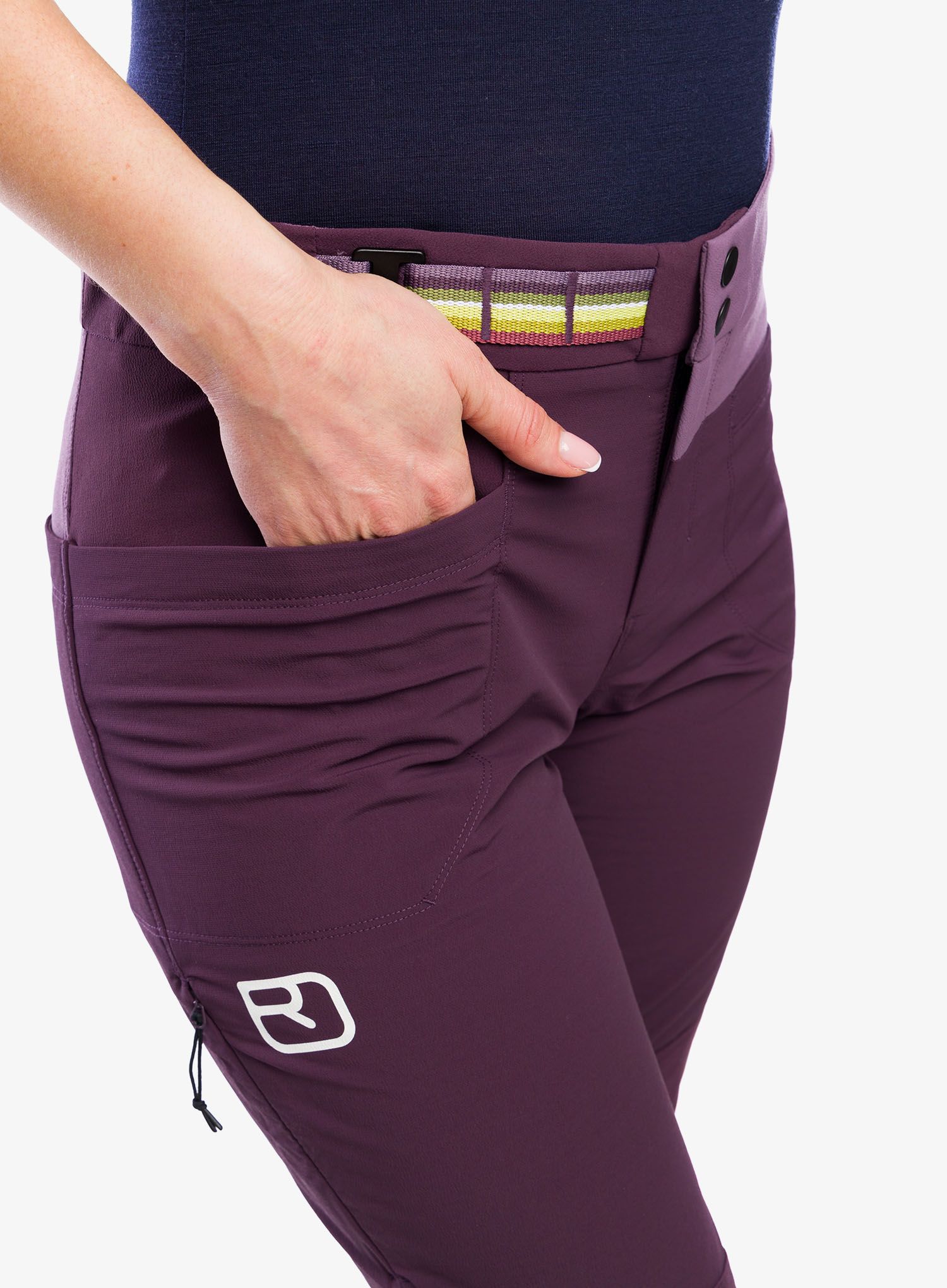 Штани softshell жіночі Ortovox Pala Pants - dark wild berry