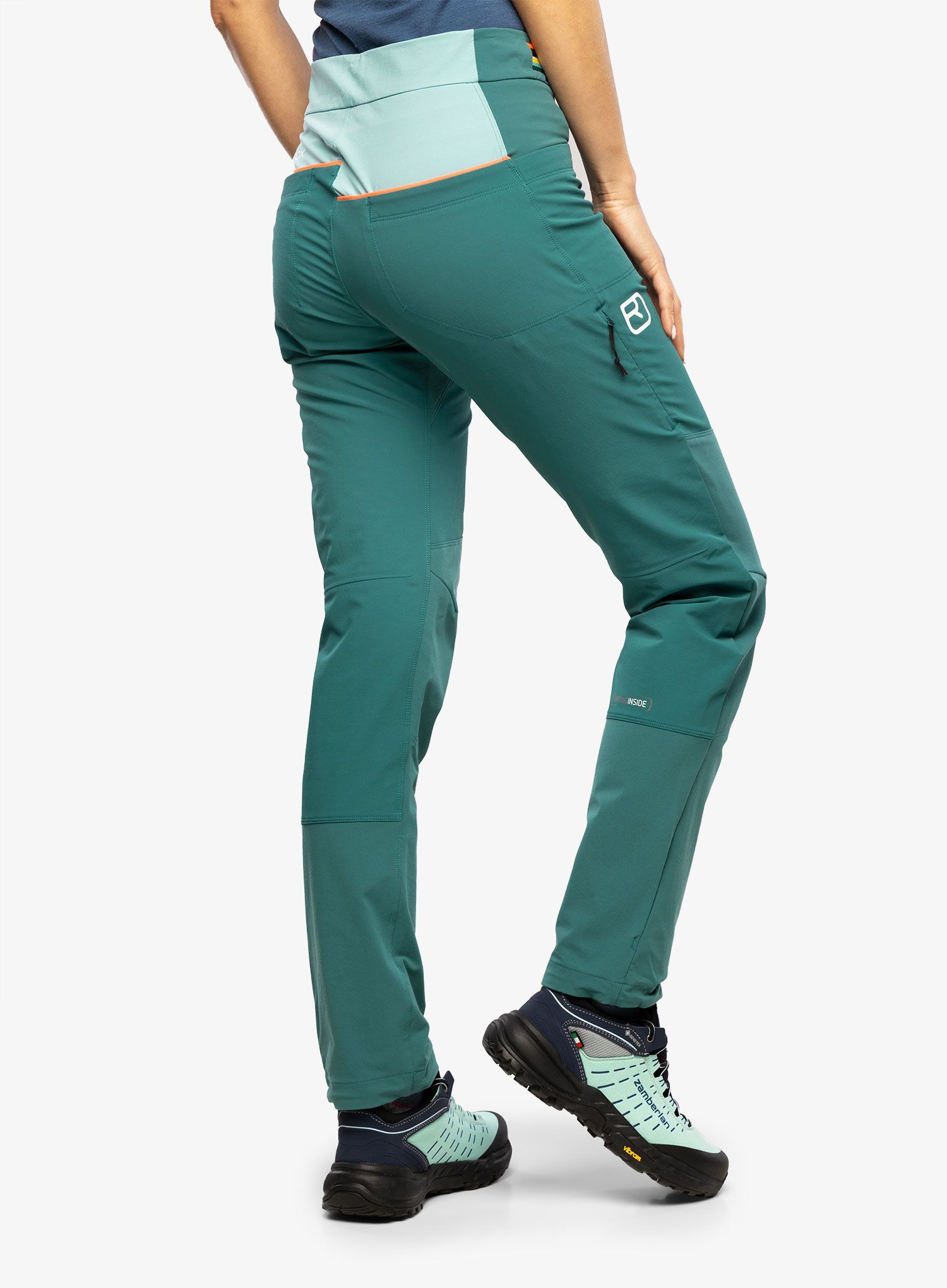 Штани скелелазні жіночі Ortovox Pala Pants - pacific green