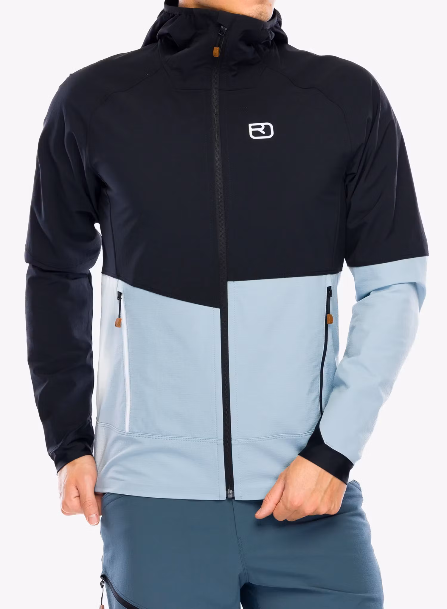Куртка softshell Ortovox Punta Berrino Hooded Jacket - black raven