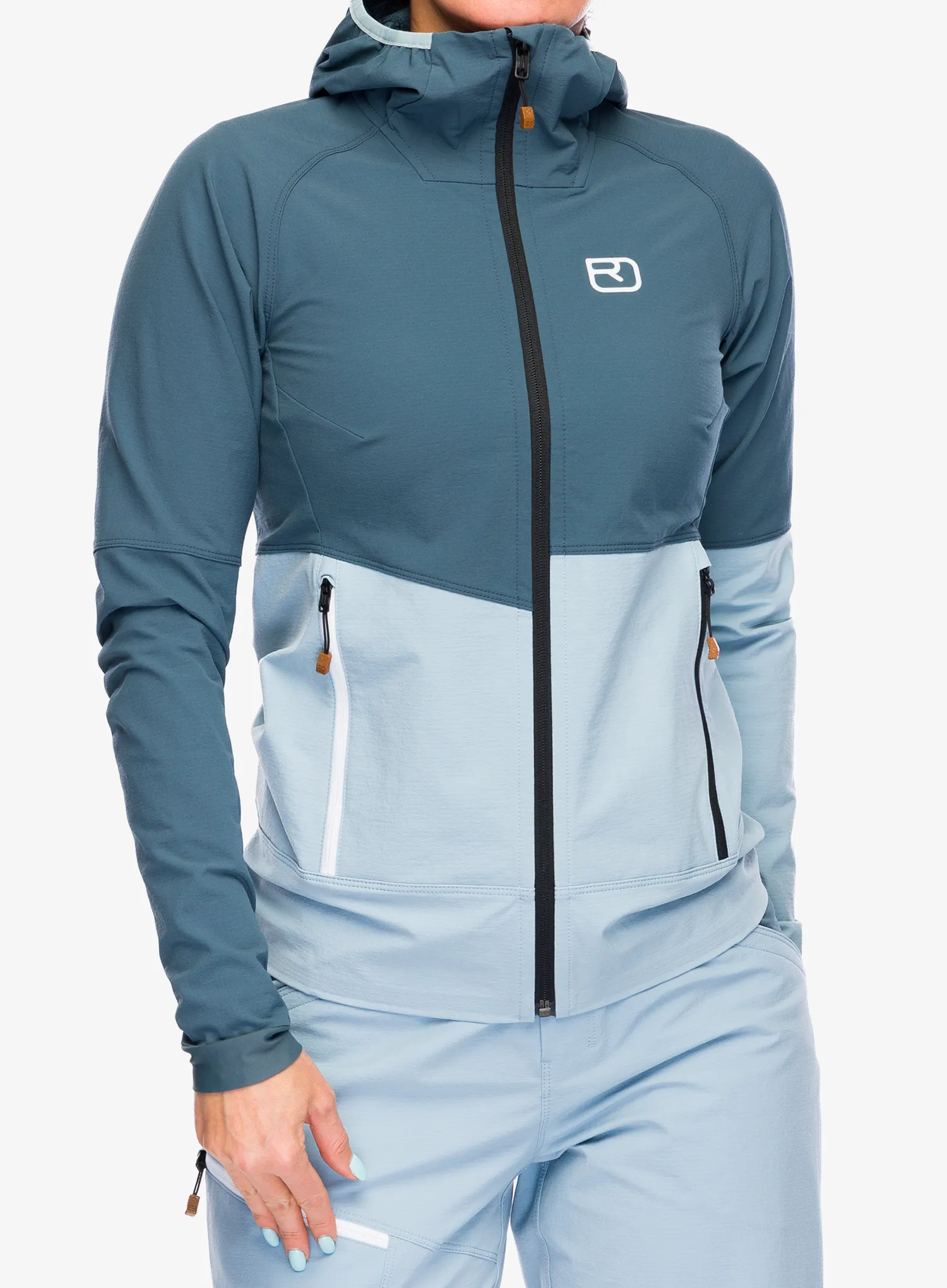 Куртка softshell жіноча Ortovox Punta Berrino Hooded Jacket - dark arctic grey