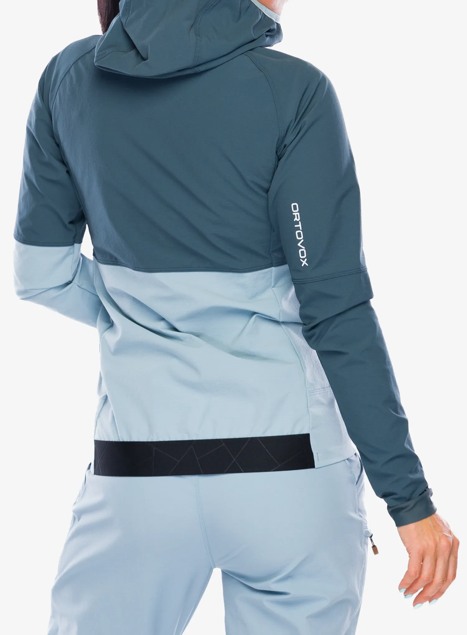 Куртка softshell жіноча Ortovox Punta Berrino Hooded Jacket - dark arctic grey