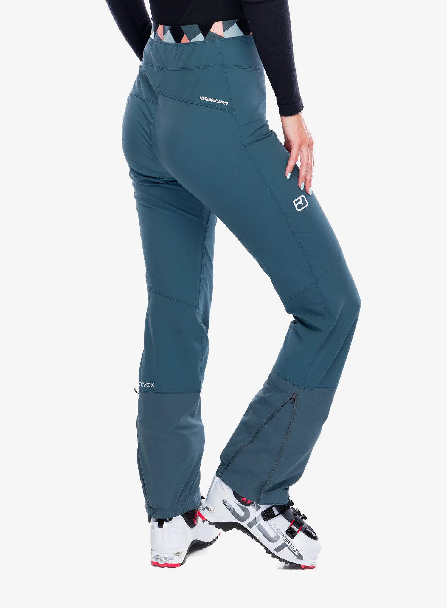 Штани softshell жіночі Ortovox Punta Berrino Stretch Pants - dark arctic grey