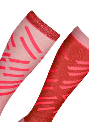 Шкарпетки жіночі Ortovox Ski Tour Long Socks - sunset orange